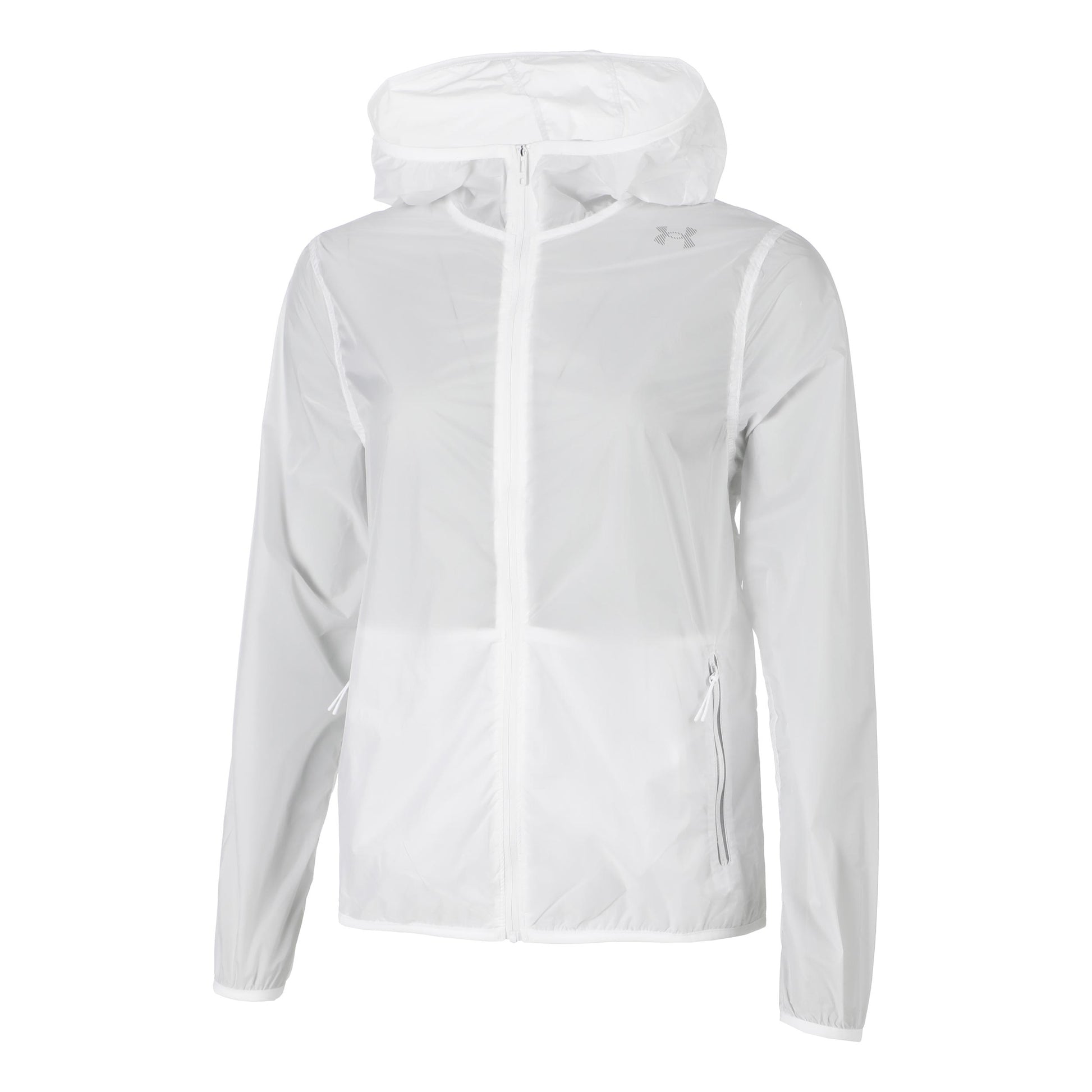 Under Armour Velociti Pro LW  Laufjacke Damen-weiß, silber