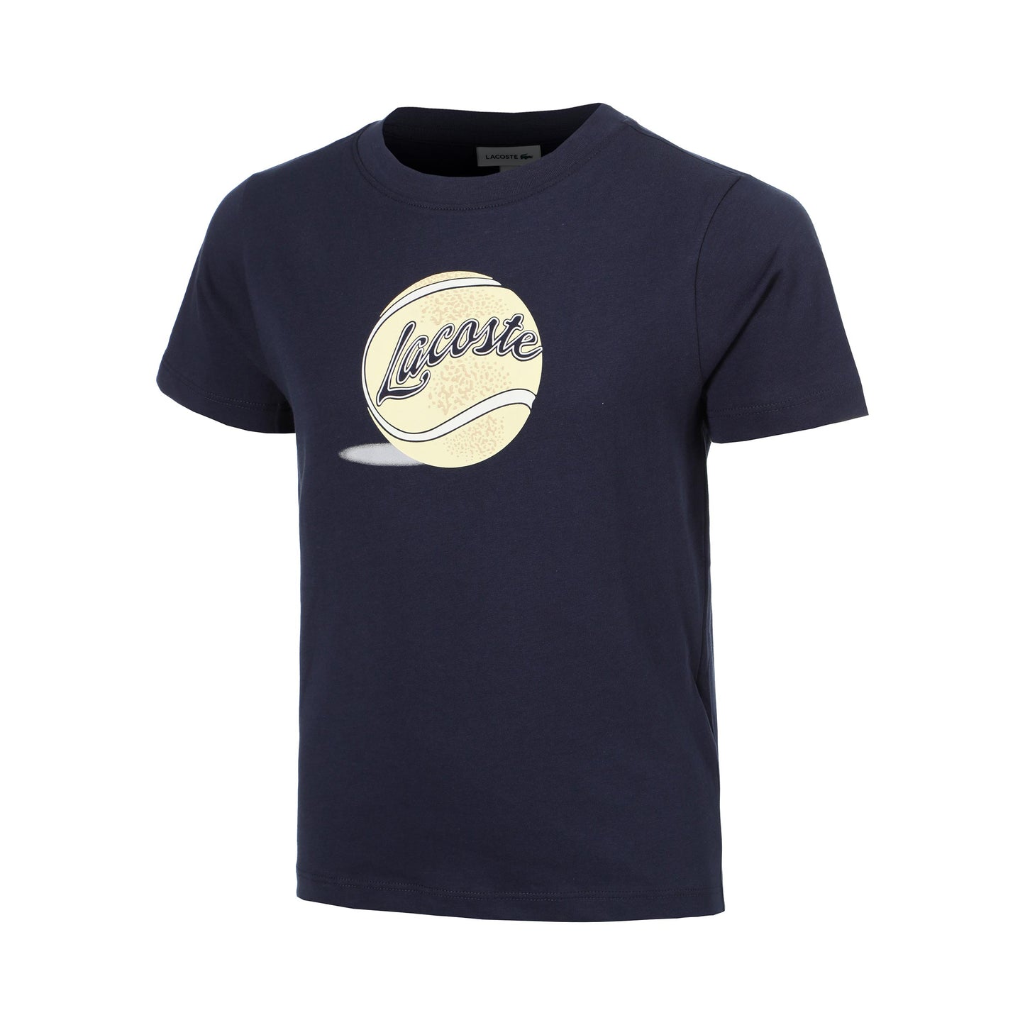 Lacoste T-Shirt Kinder - dunkelblau, gelb