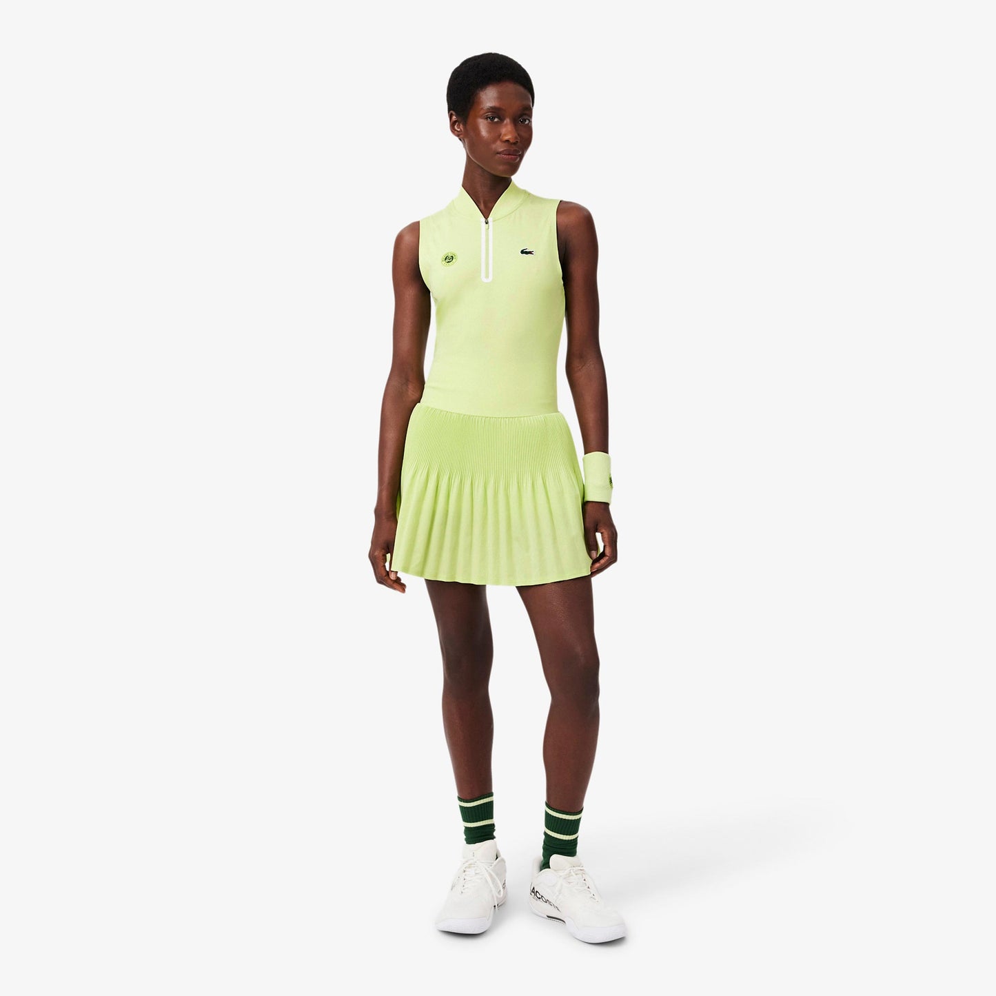 Lacoste Kleid Damen - limette