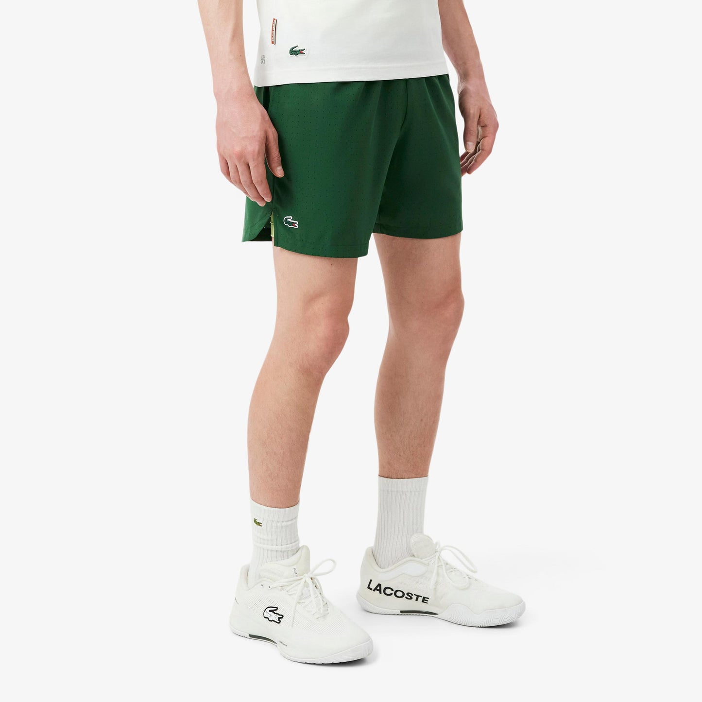 Lacoste Shorts Herren - grün, limette