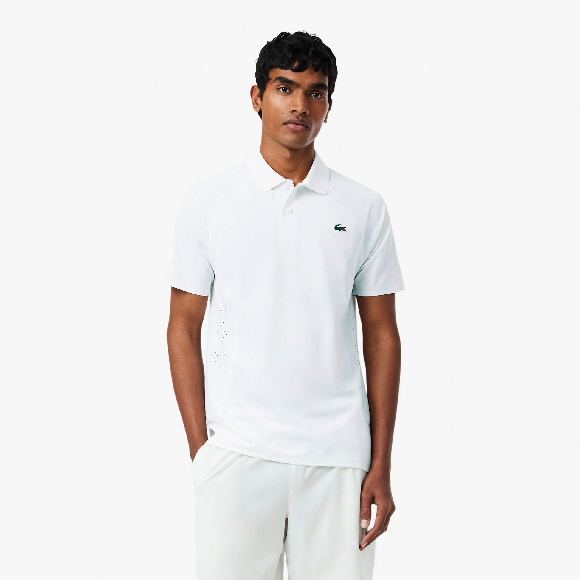 Lacoste Polo Herren - weiß
