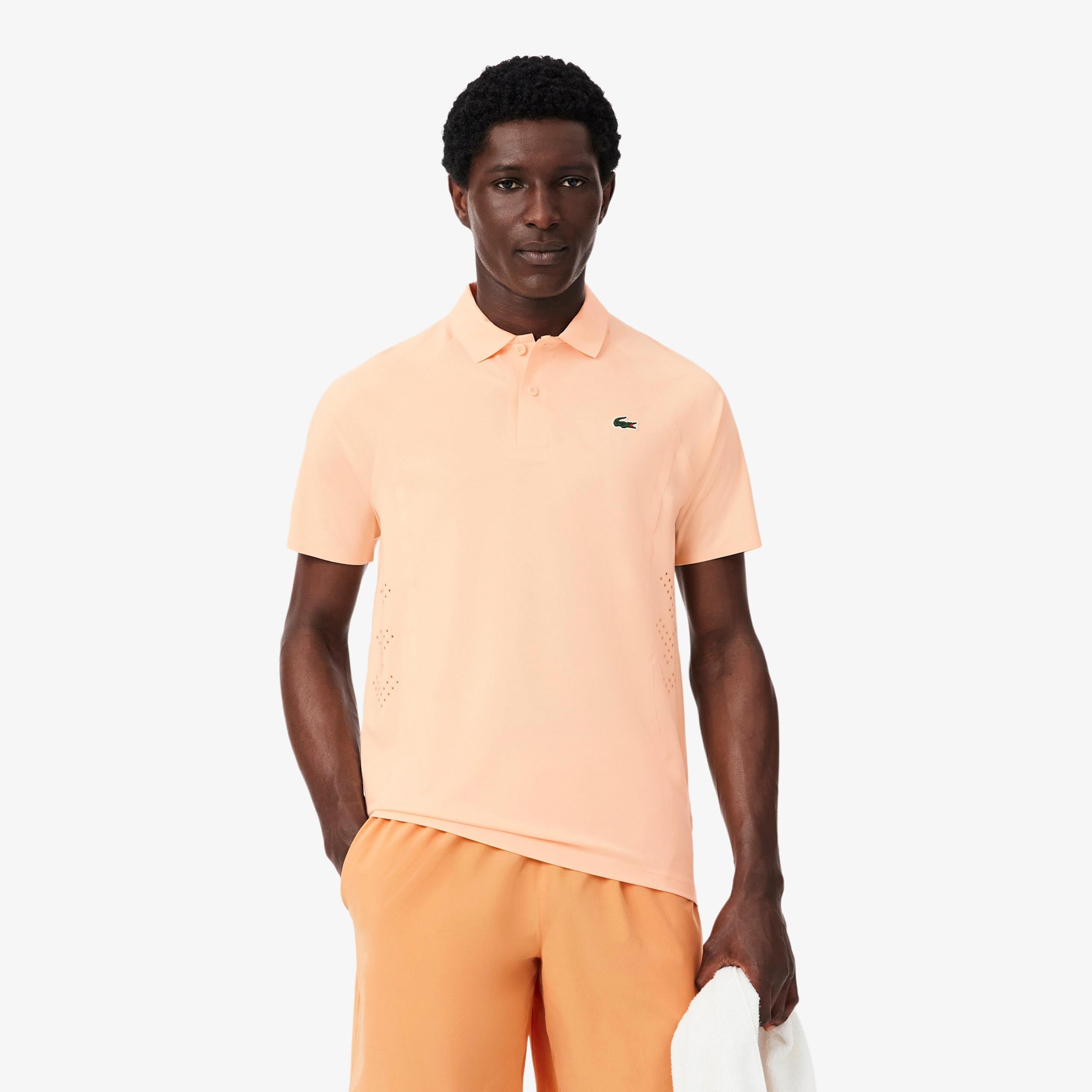 Lacoste Polo Herren - apricot