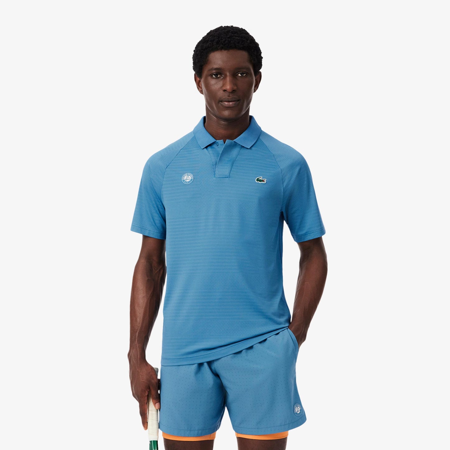 Lacoste Polo Herren - blaugrau