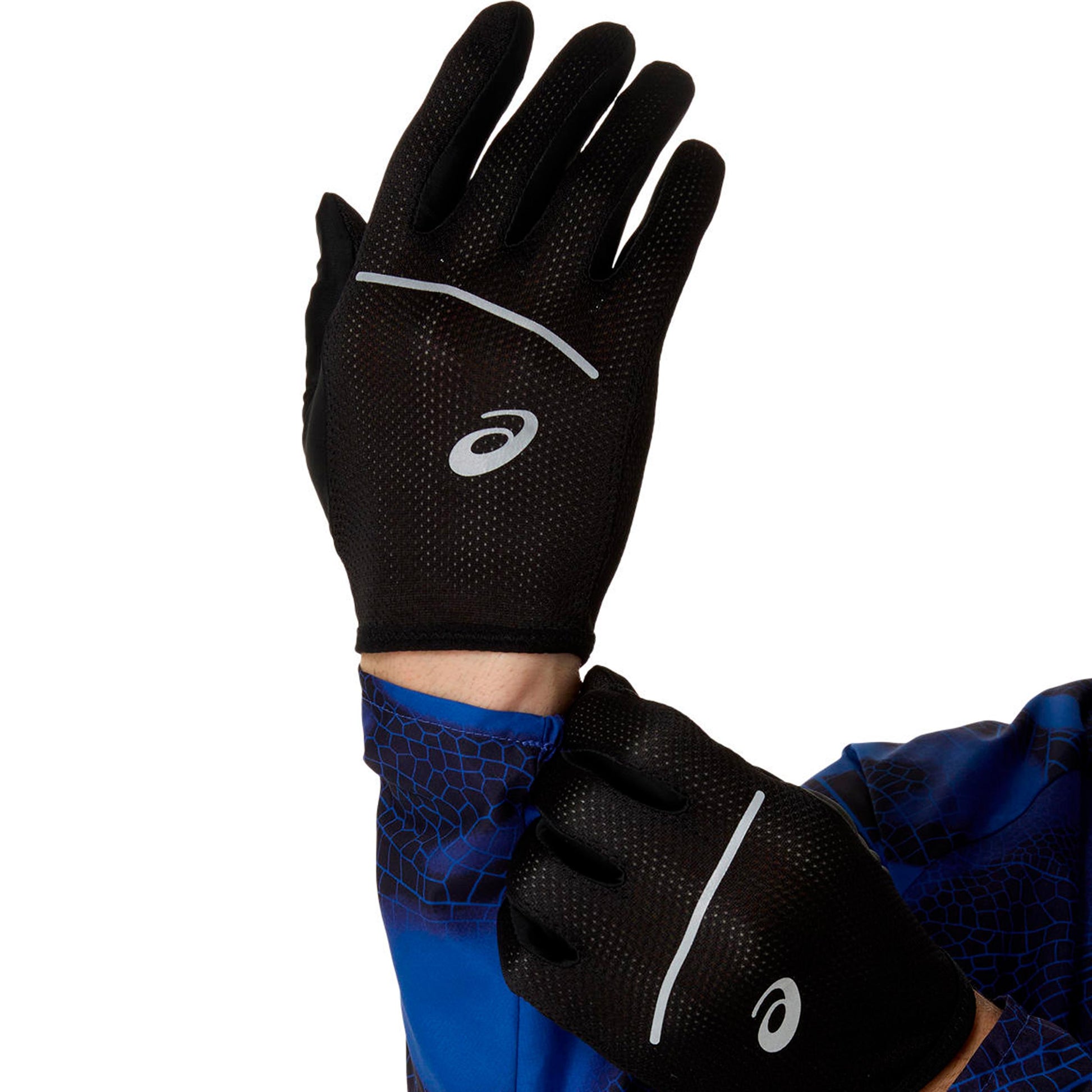 Running Handschuhe Unisex-schwarz