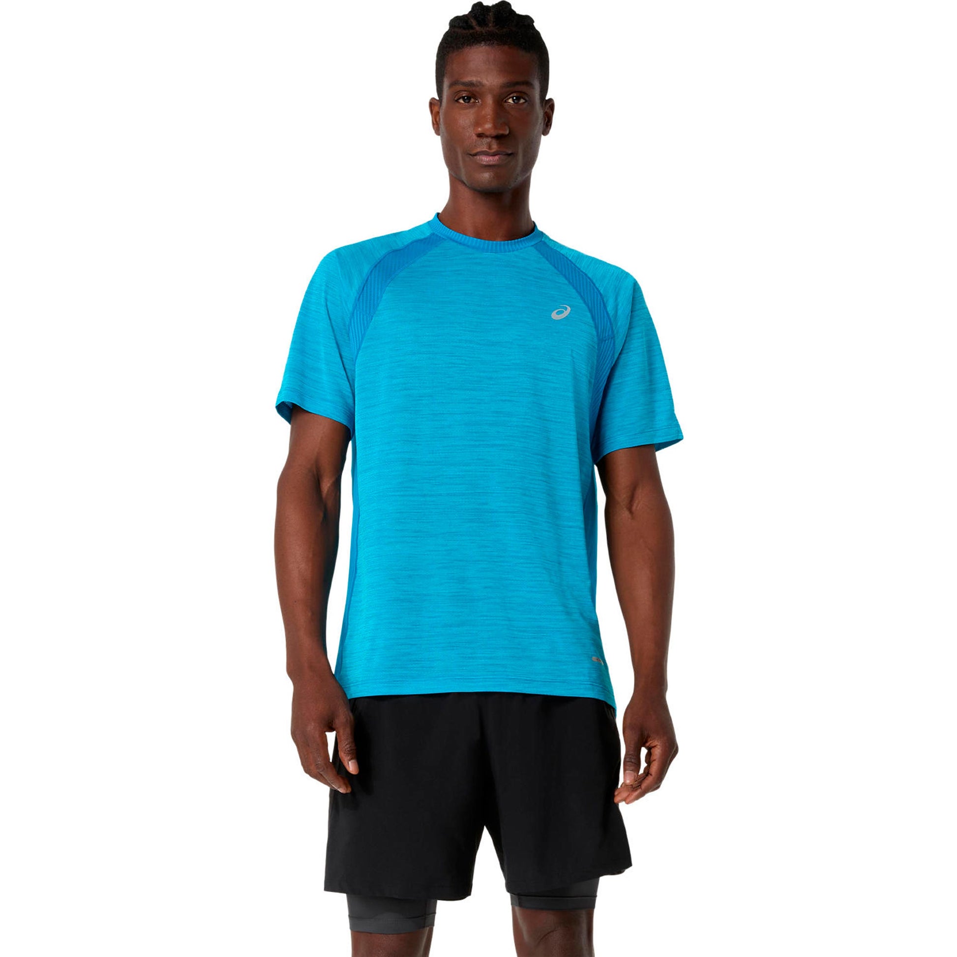 ASICS Road  Laufshirt Herren - blau