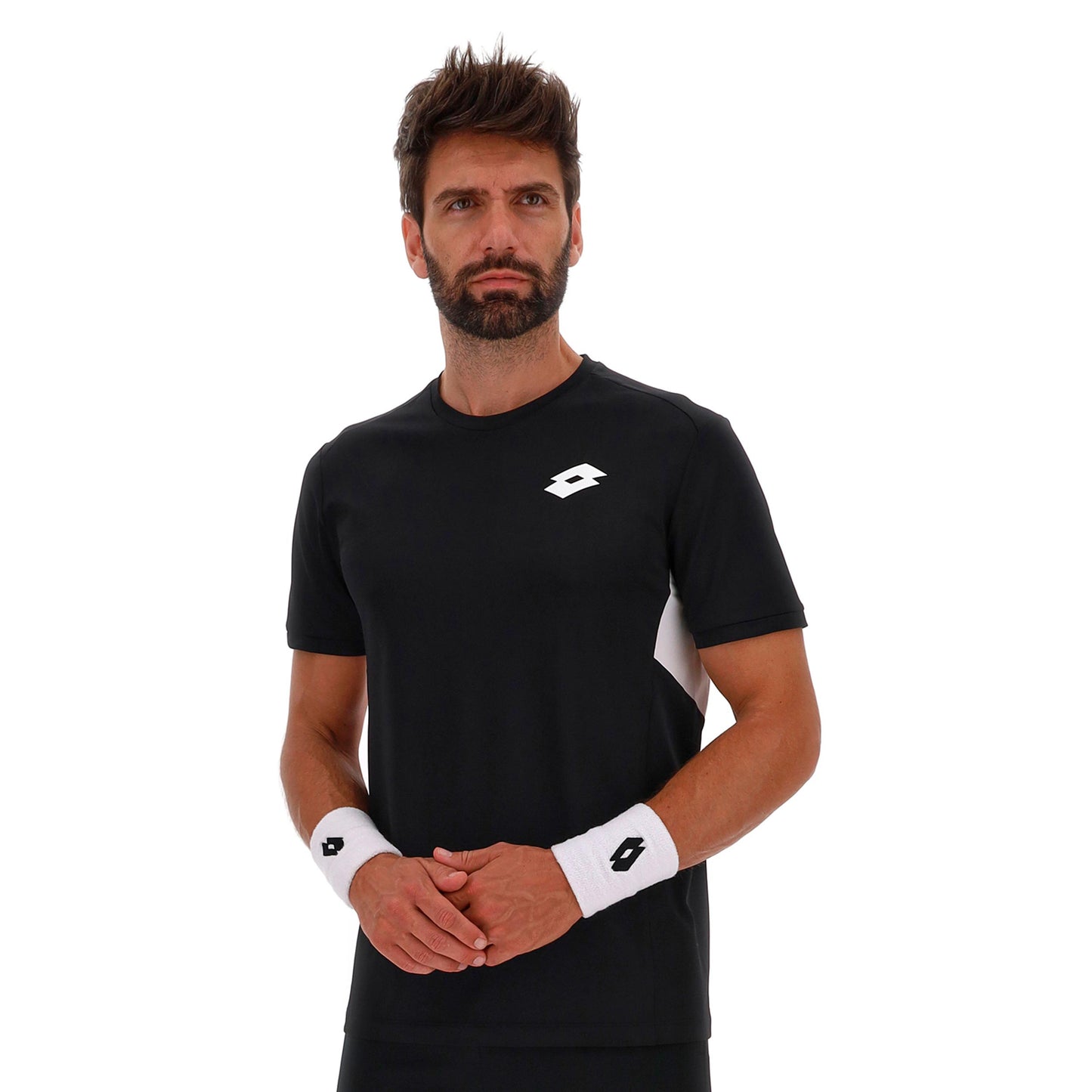 Lotto Squadra IV T-Shirt Herren - schwarz, weiß