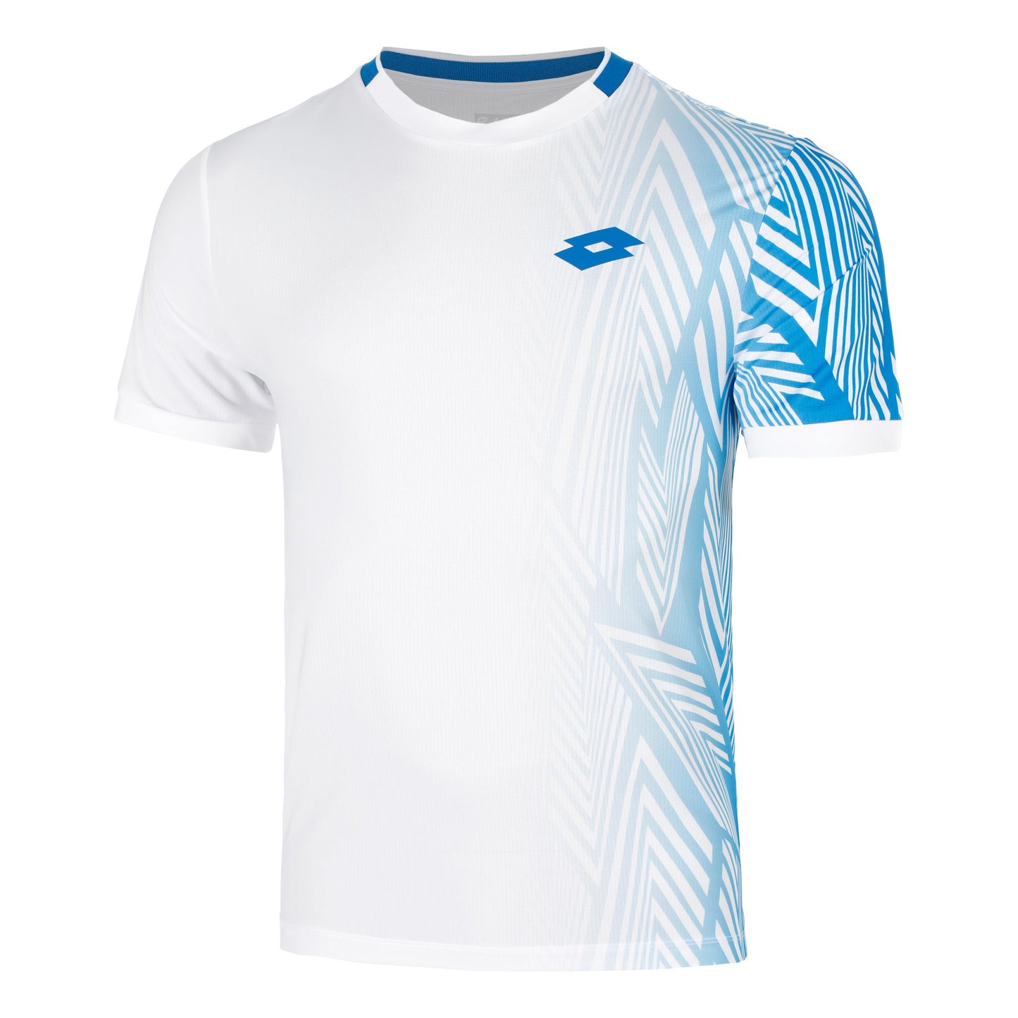 Lotto Tech VI T-Shirt Herren - weiß, hellblau