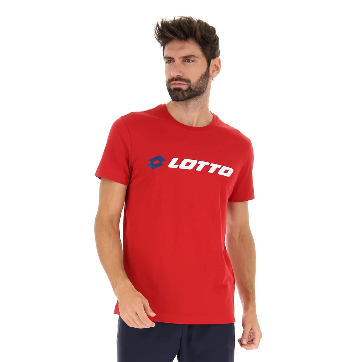 Lotto MSC II Logo T-Shirt Herren - dunkelrot