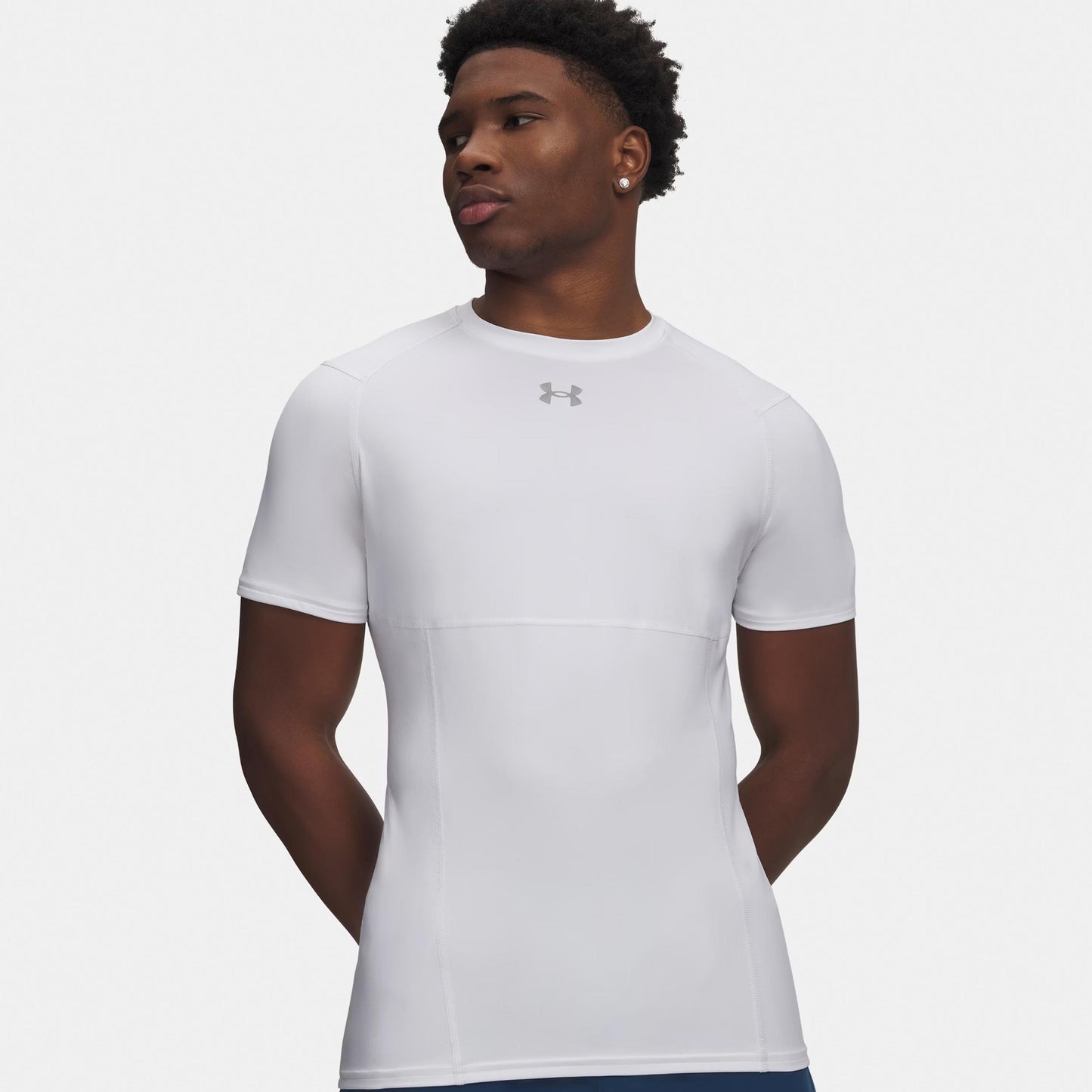 Under Armour Elite Fitted T-Shirt Herren-weiß