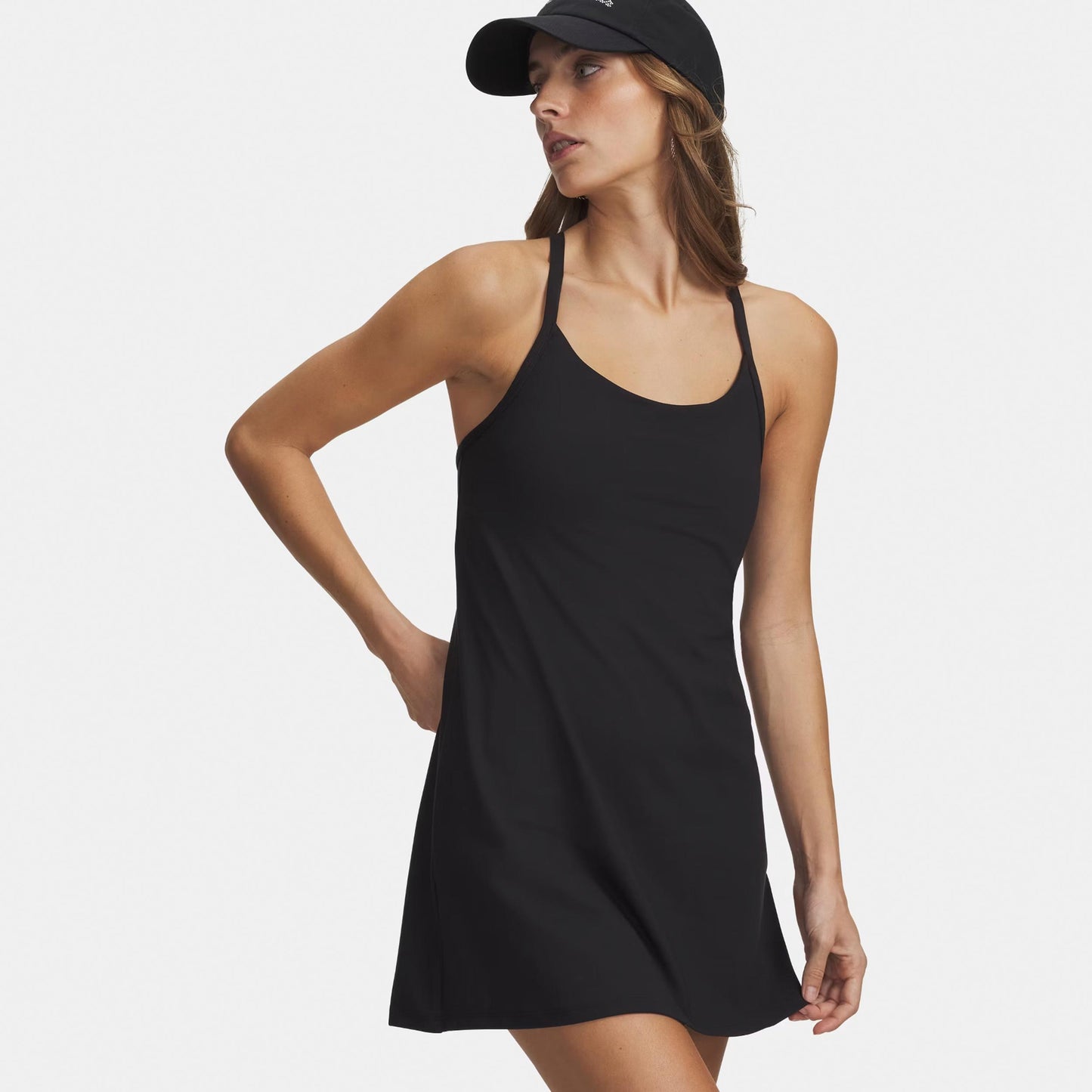 Under Armour Motion Kleid Damen-schwarz, grau