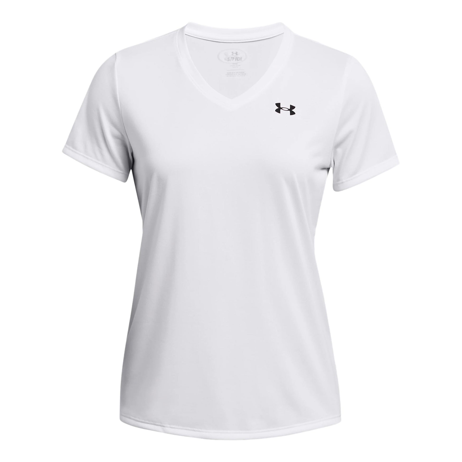 Under Armour Tech Solid T-Shirt Damen-weiß