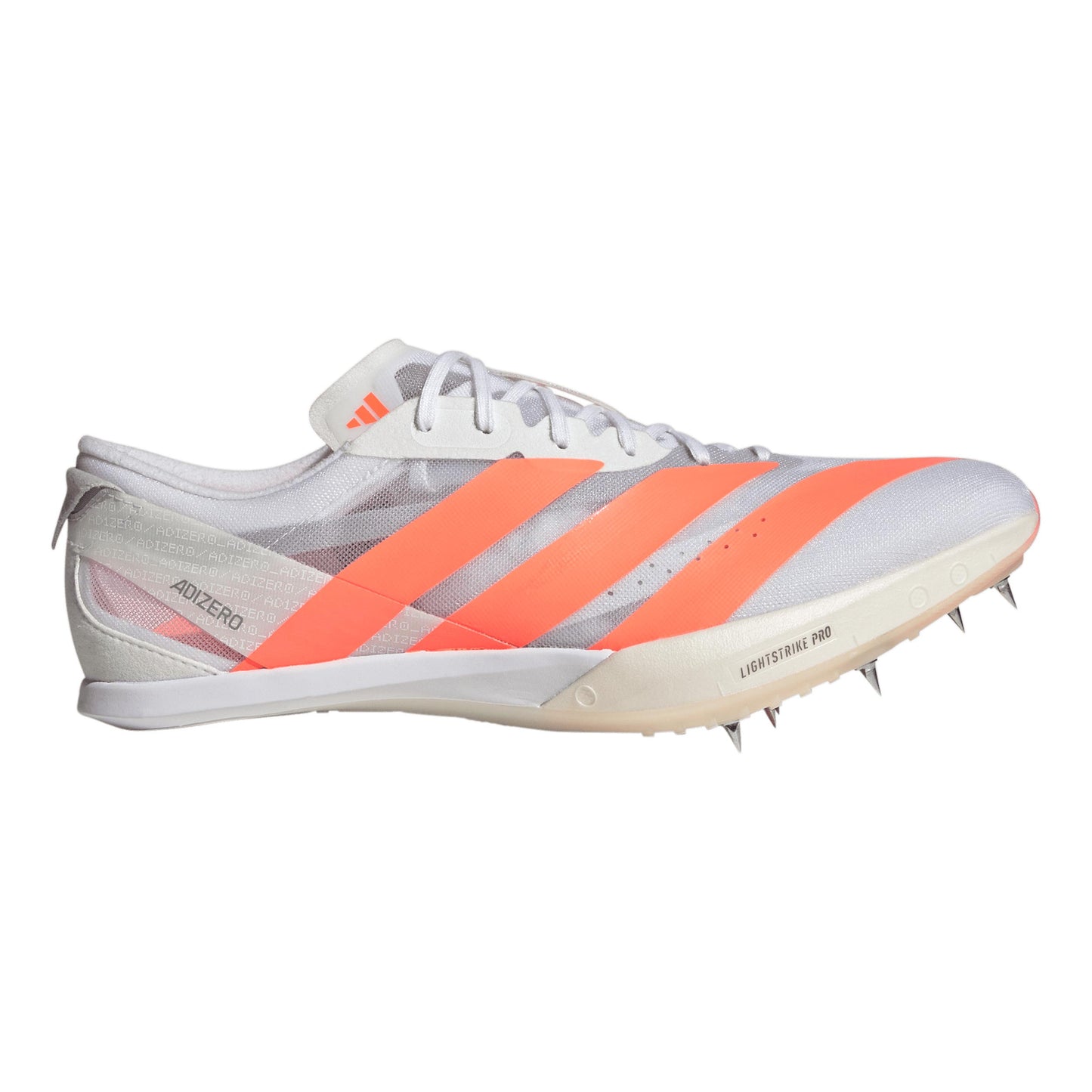 adidas Adizero Finesse Spikeschuh Unisex - weiß, rot