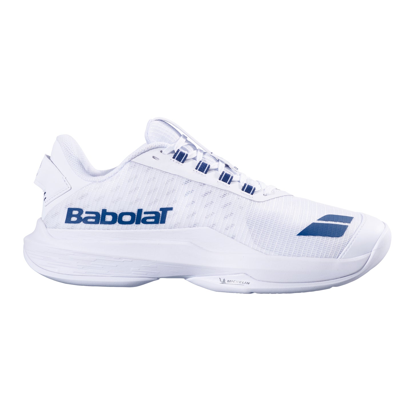 Babolat JET T2 AC WIM Allcourtschuh Herren-weiß, dunkelblau