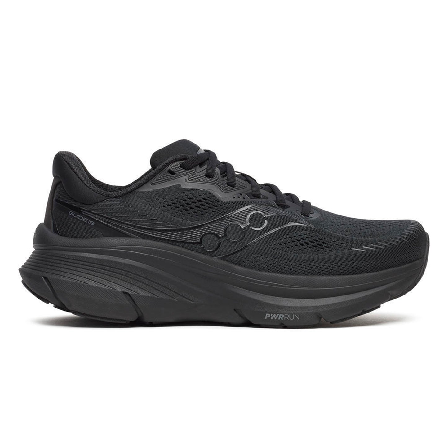 Saucony Guide 19 Stabilitätsschuh Herren-schwarz, schwarz