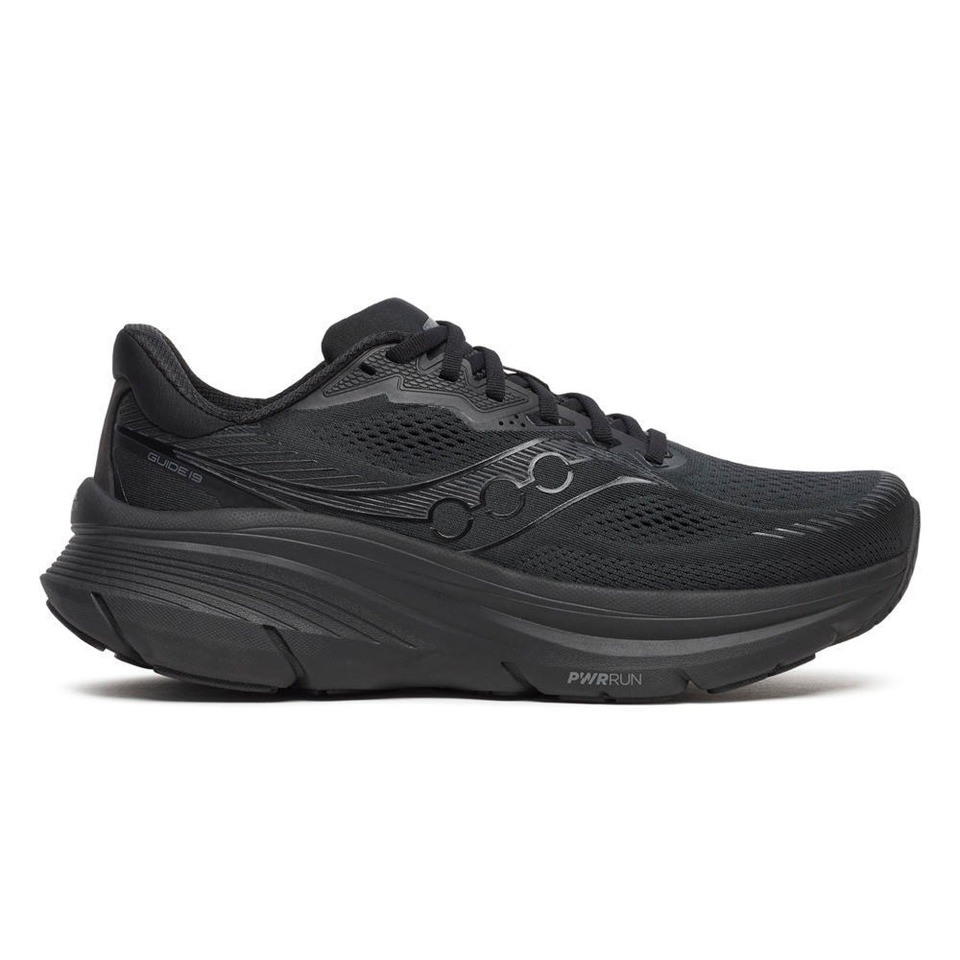 Saucony Guide 19 Stabilitätsschuh Herren-schwarz, schwarz