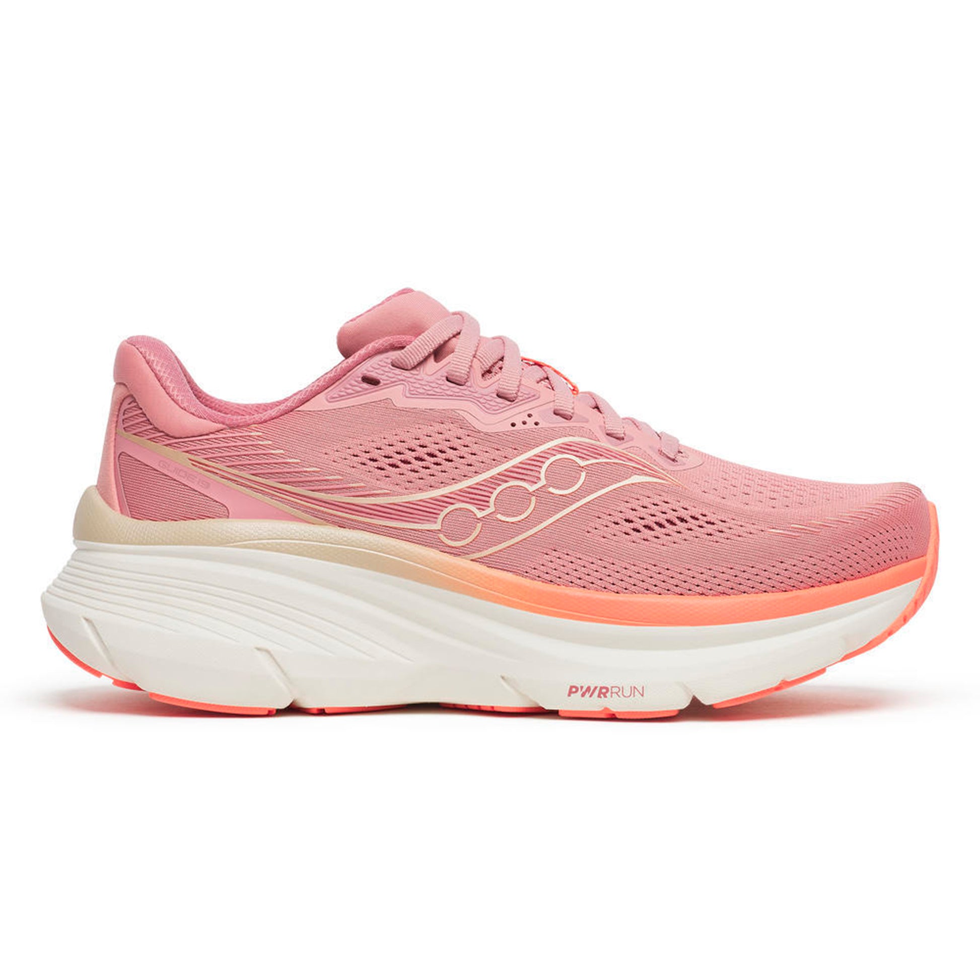 Saucony Guide 19 Stabilitätsschuh Damen-mauve, rosa