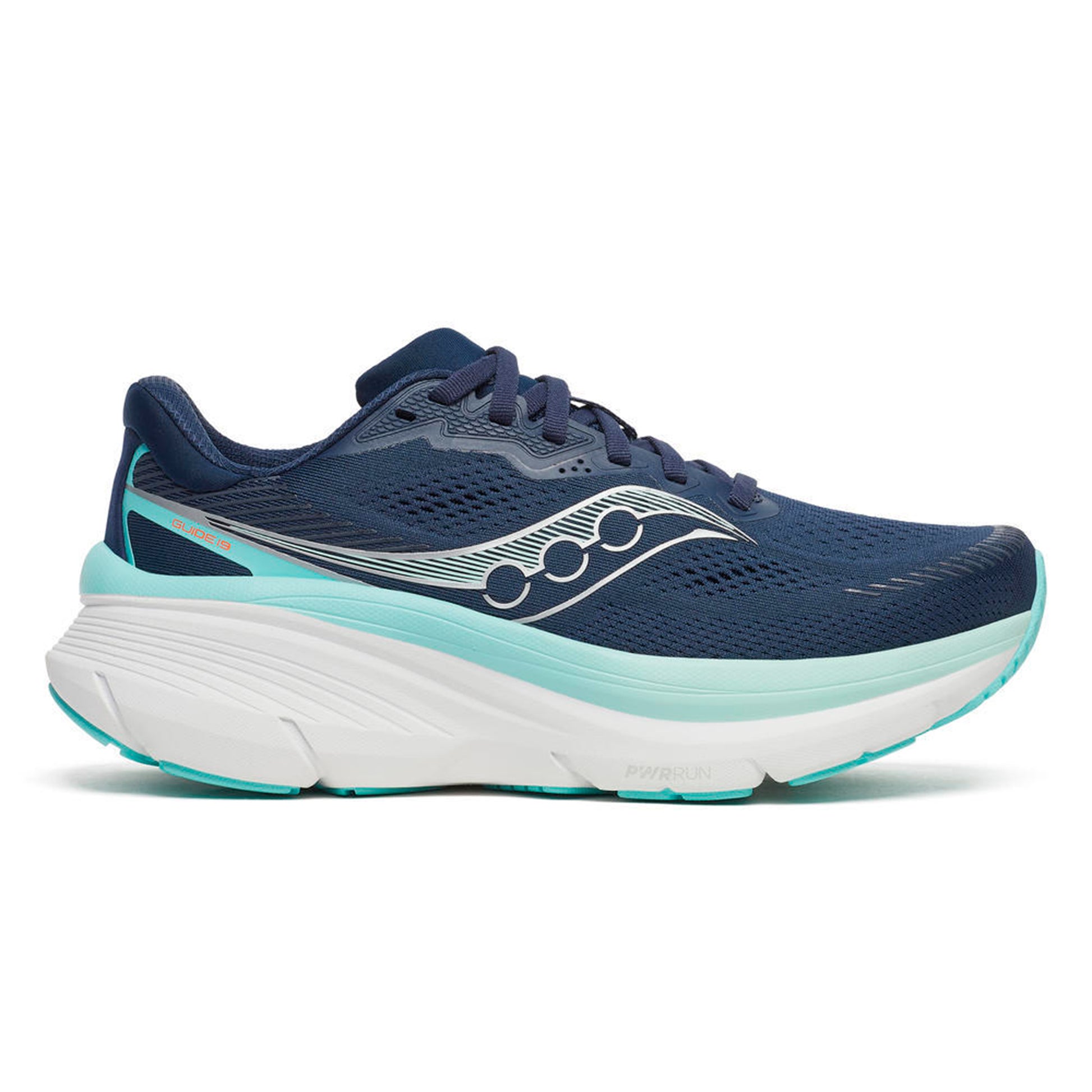 Saucony Guide 19 Stabilitätsschuh Damen-dunkelblau, weiß