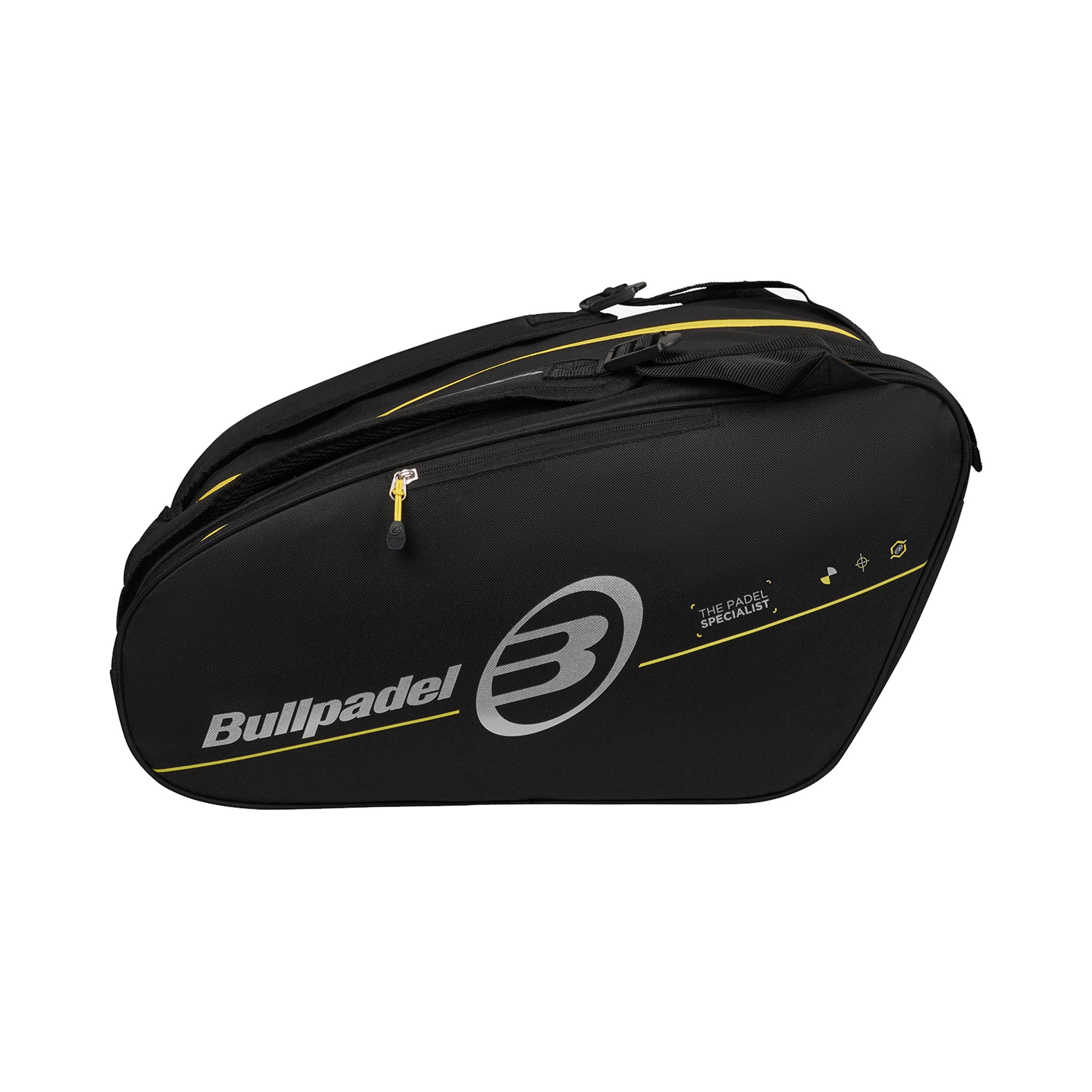 Bullpadel Tour Premier Padelschlägertasche -schwarz