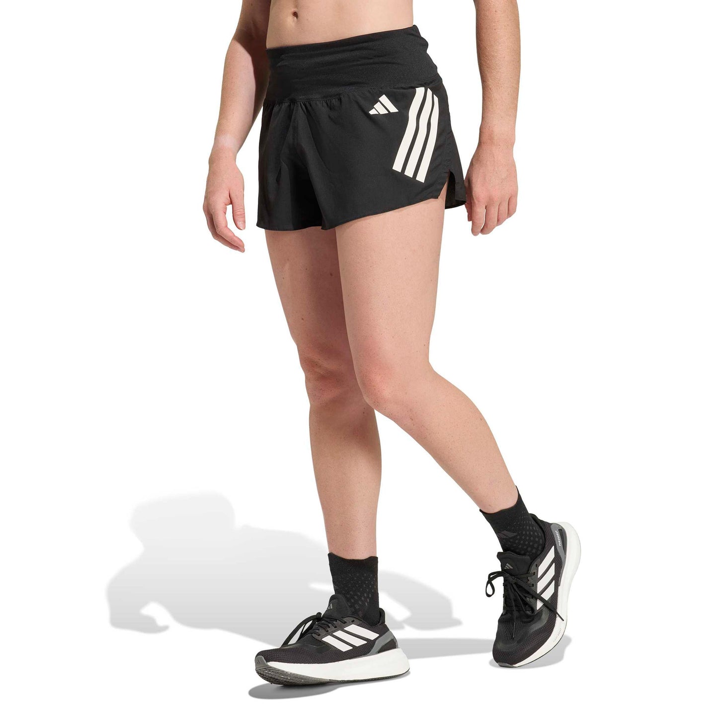 adidas adi365 4in  Laufshorts Damen-schwarz