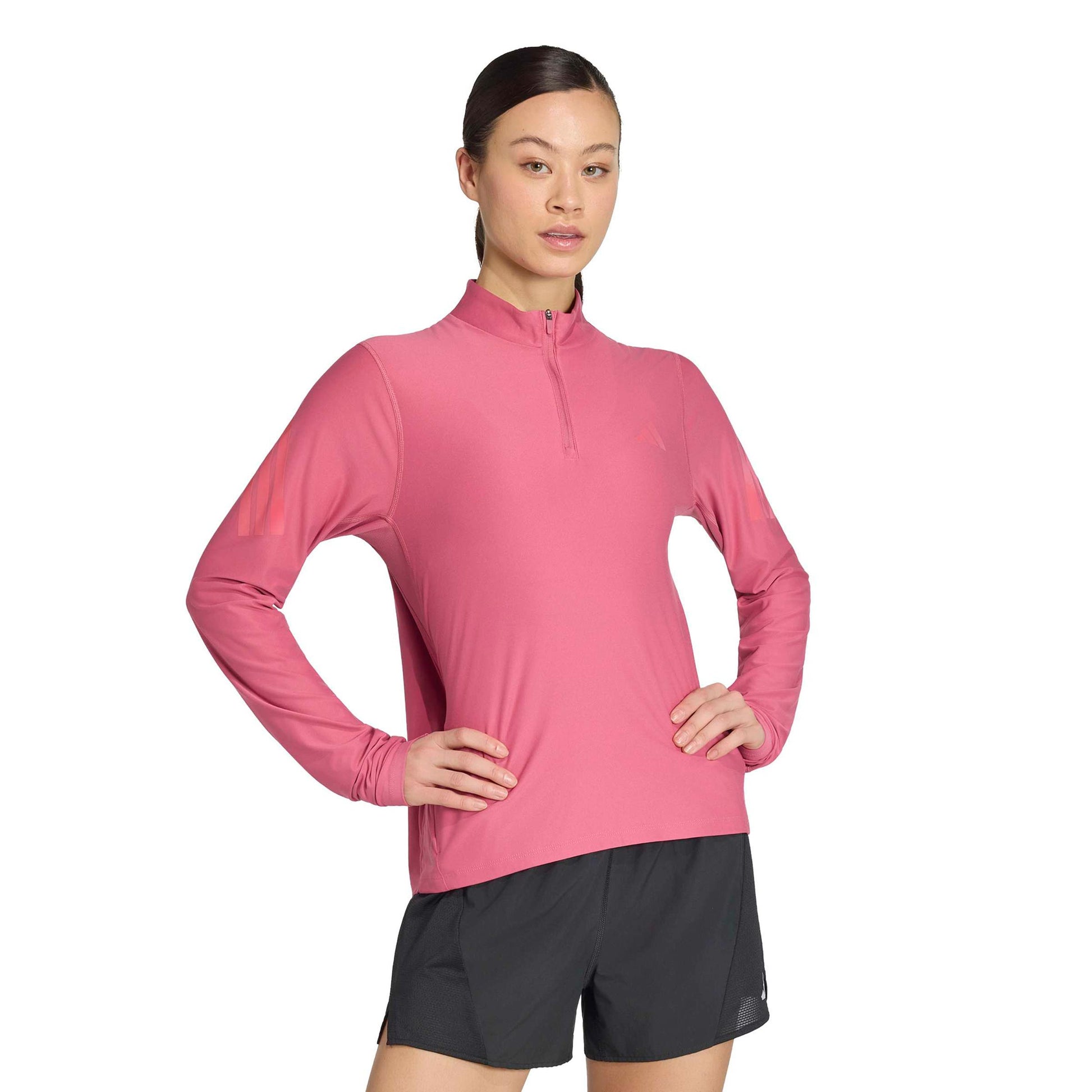 adidas adi365 Laufshirt Damen - weinrot
