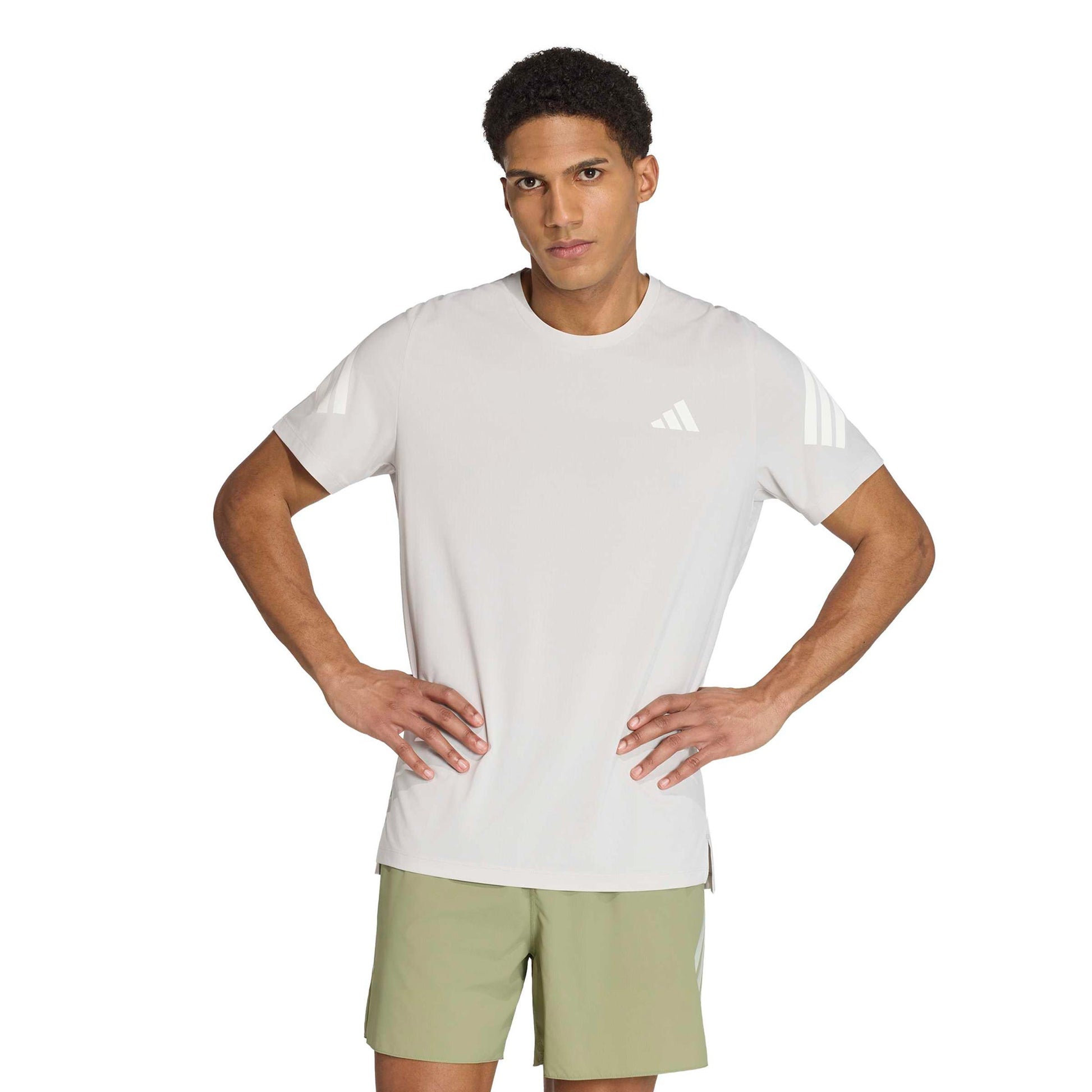 adidas adi365 Laufshirt Herren - grau