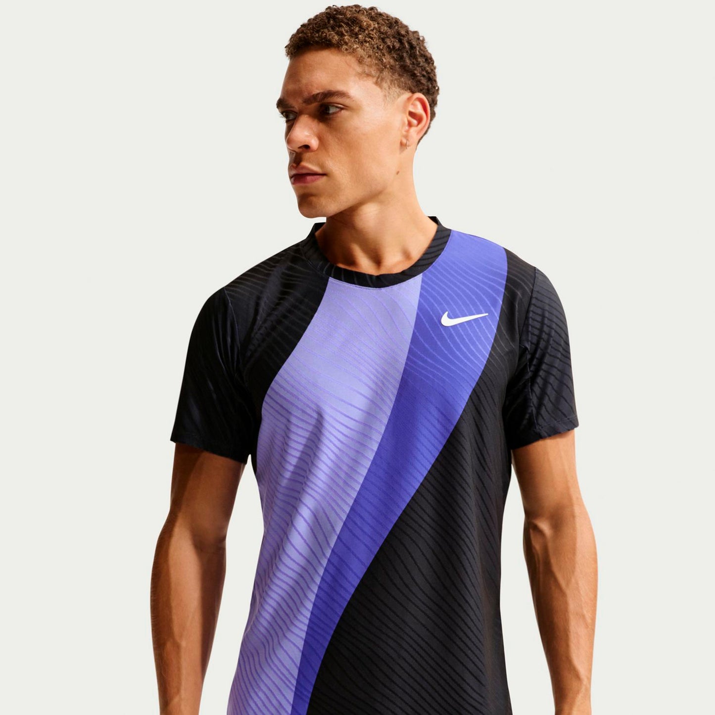 Nike Court Dri-Fit Advantage Slam T-Shirt Herren-dunkelblau, blaugrau