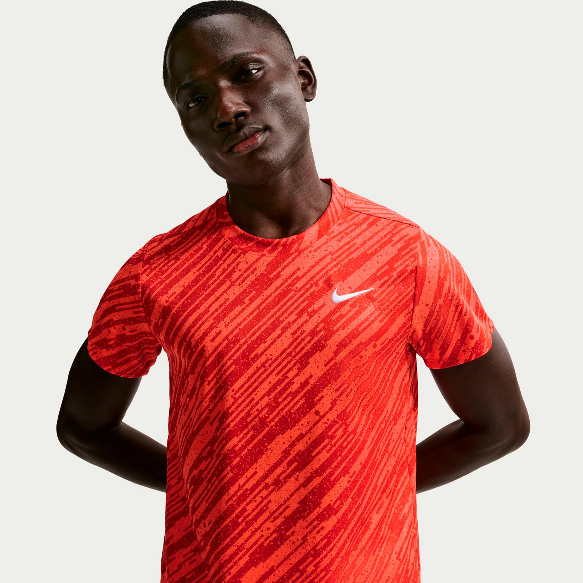 Nike Court Dri-Fit Victory T-Shirt Herren - rot