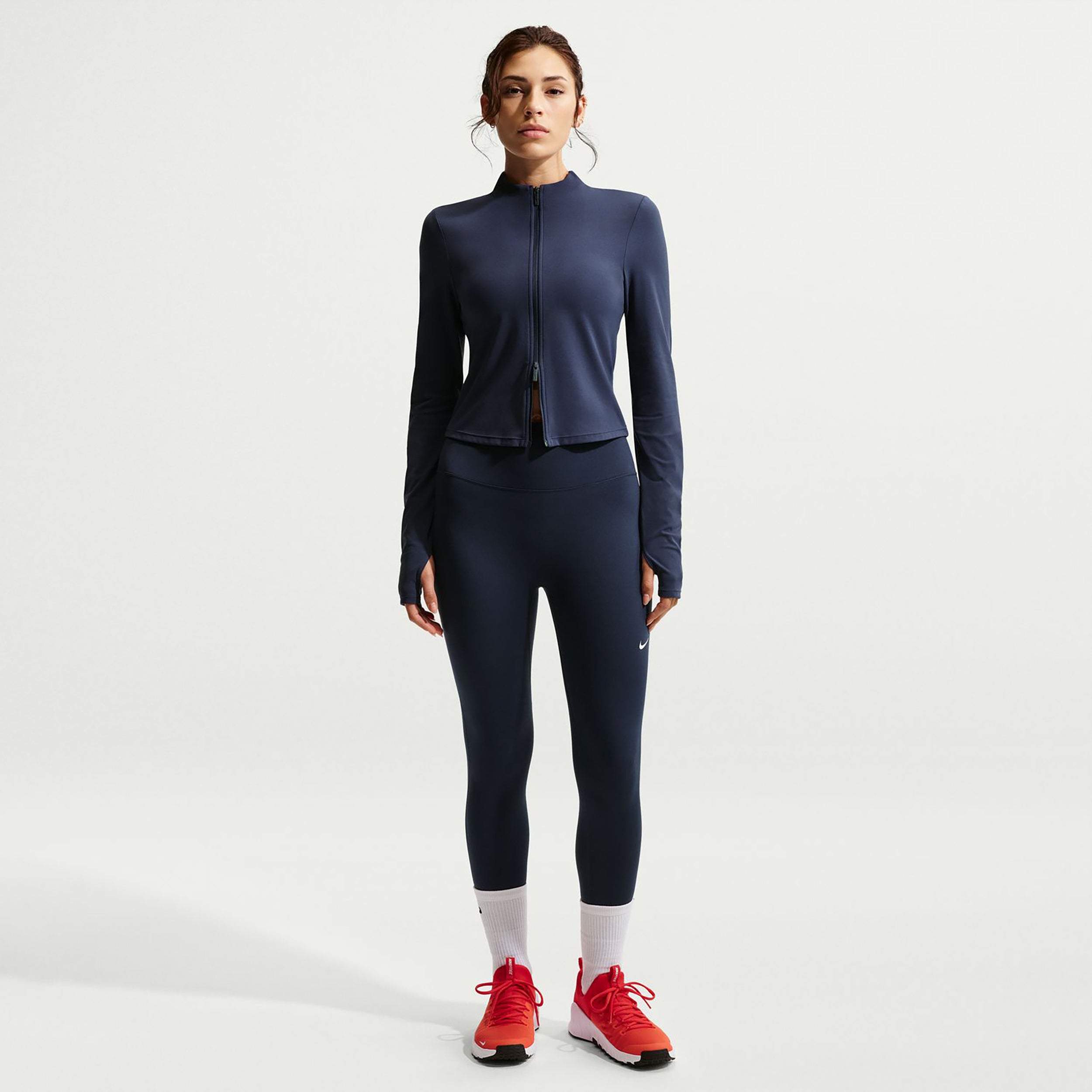 Nike Dri-Fit One High Rise 7/8 Tight Damen - dunkelblau