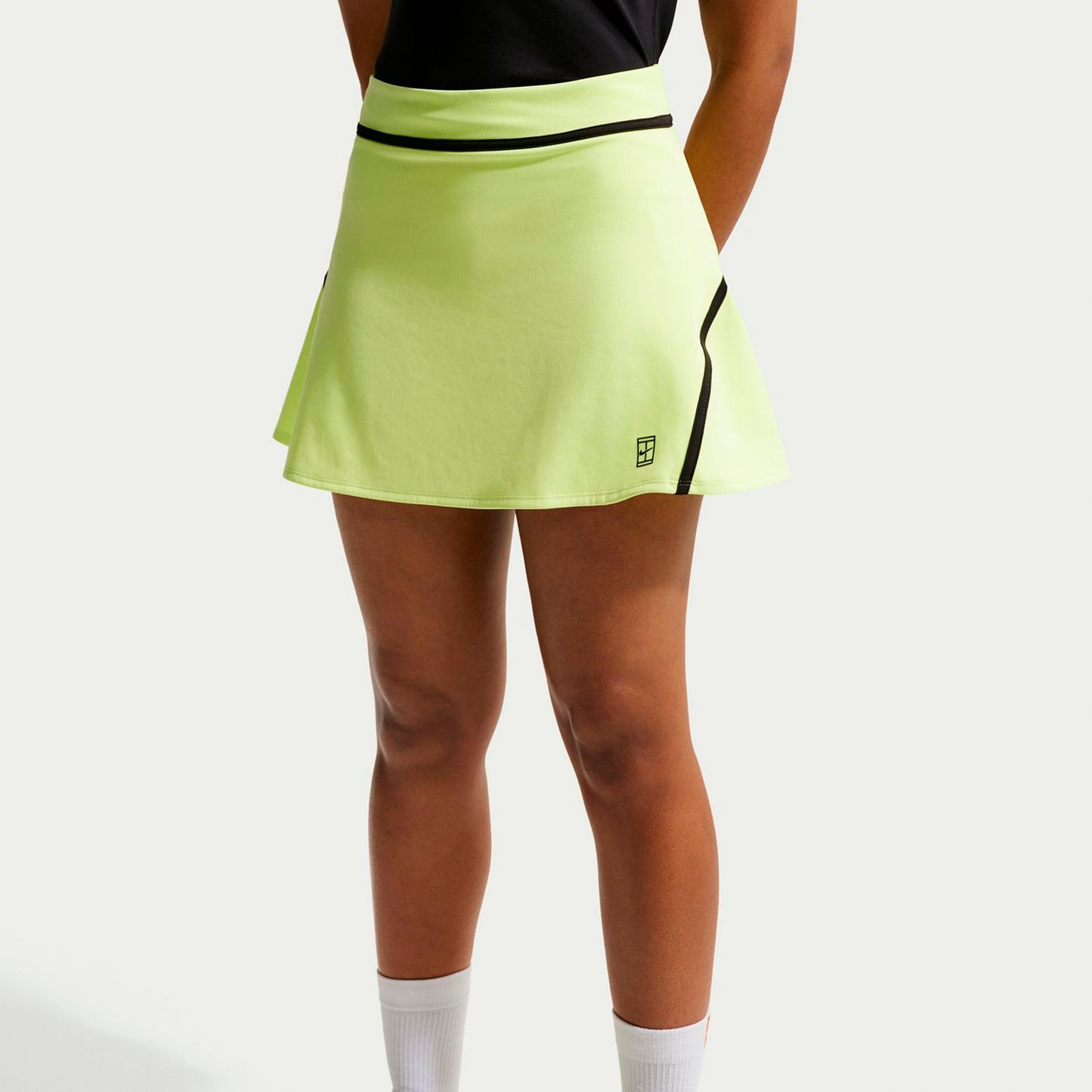 Nike Court Dri-Fit Advantage High Rise Rock Damen-limette