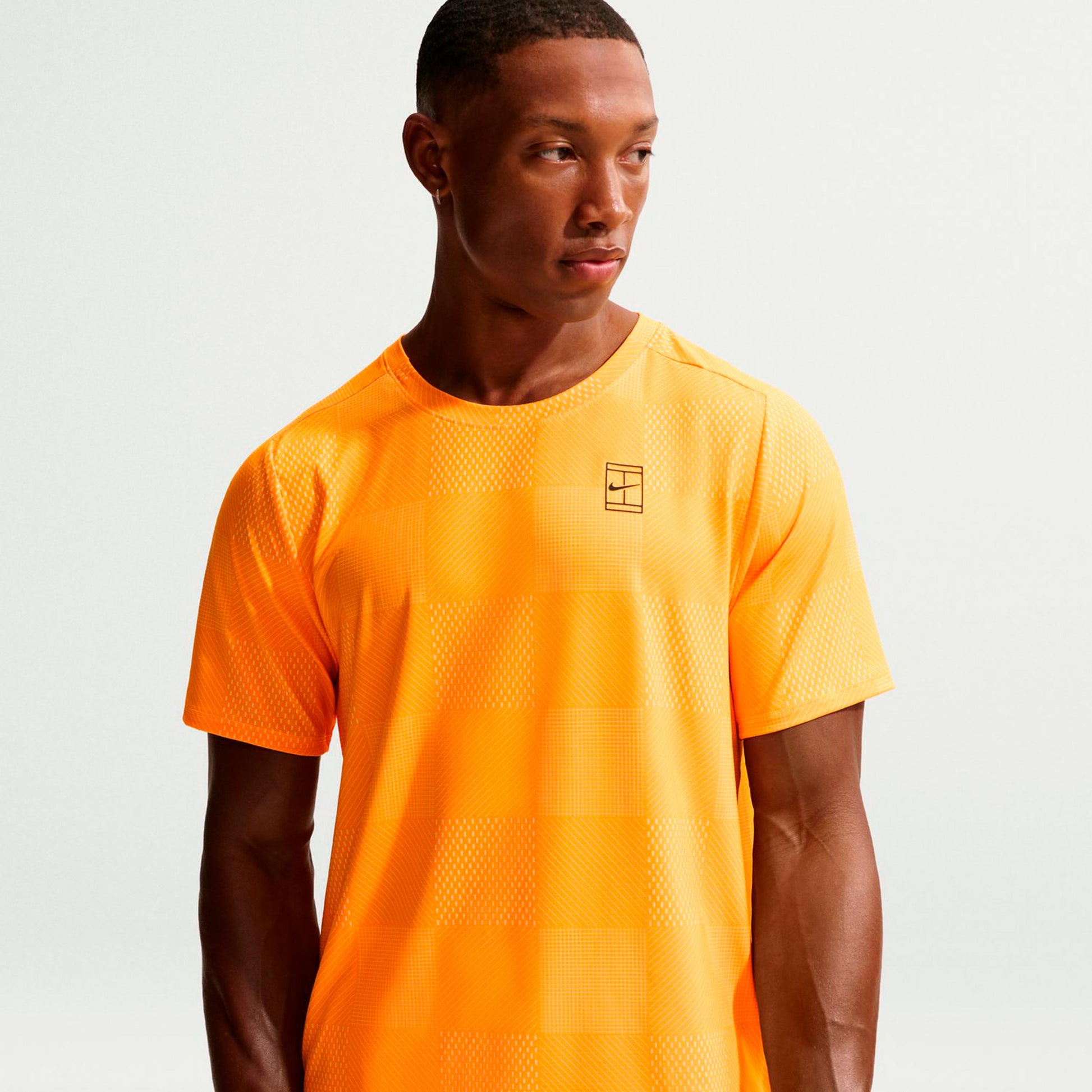 Nike Carlos Alcaraz Court Dri-Fit Advantage T-Shirt Herren-orange