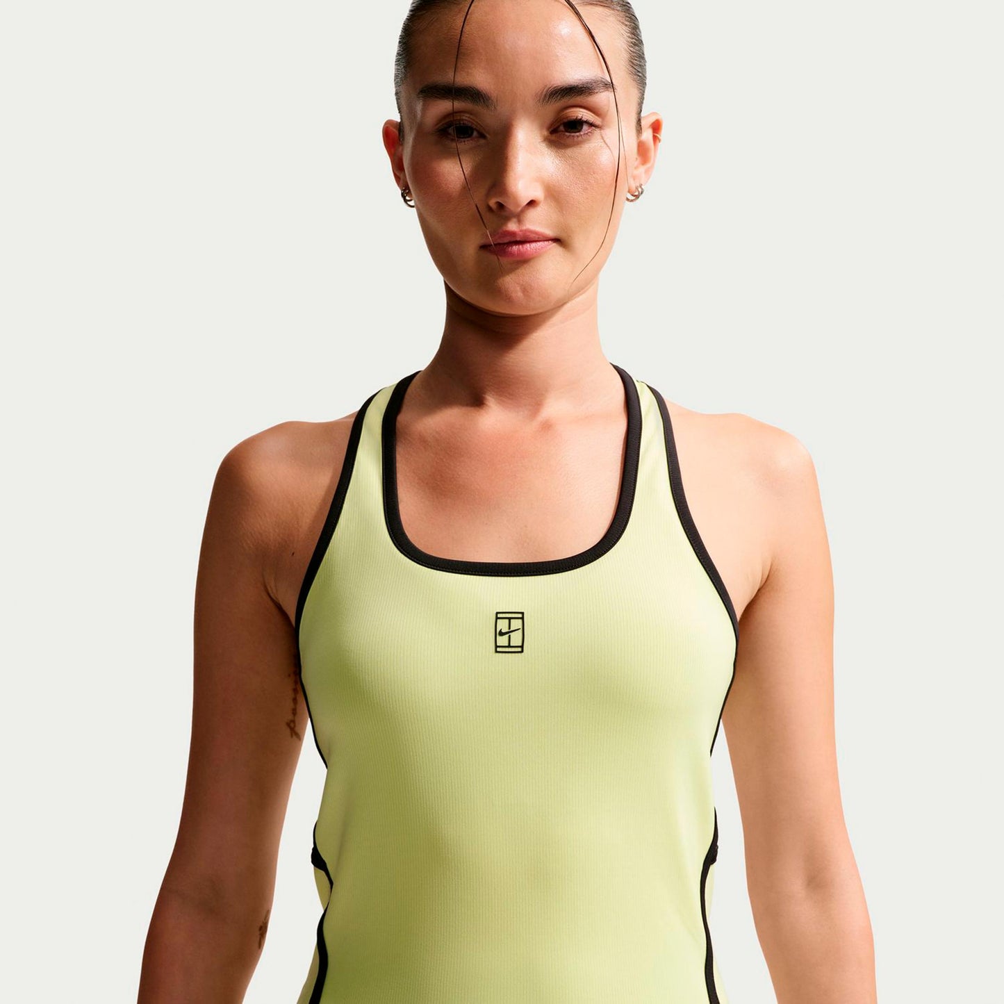 Nike Court Dri-Fit Advantage Tank-Top Damen-limette