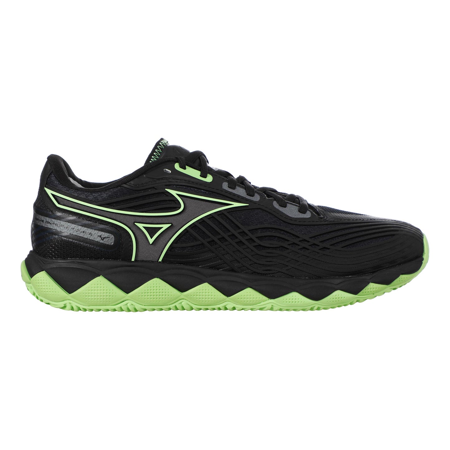 Mizuno Wave Enforce Tour 2 Padelschuh Herren - schwarz, neongrün