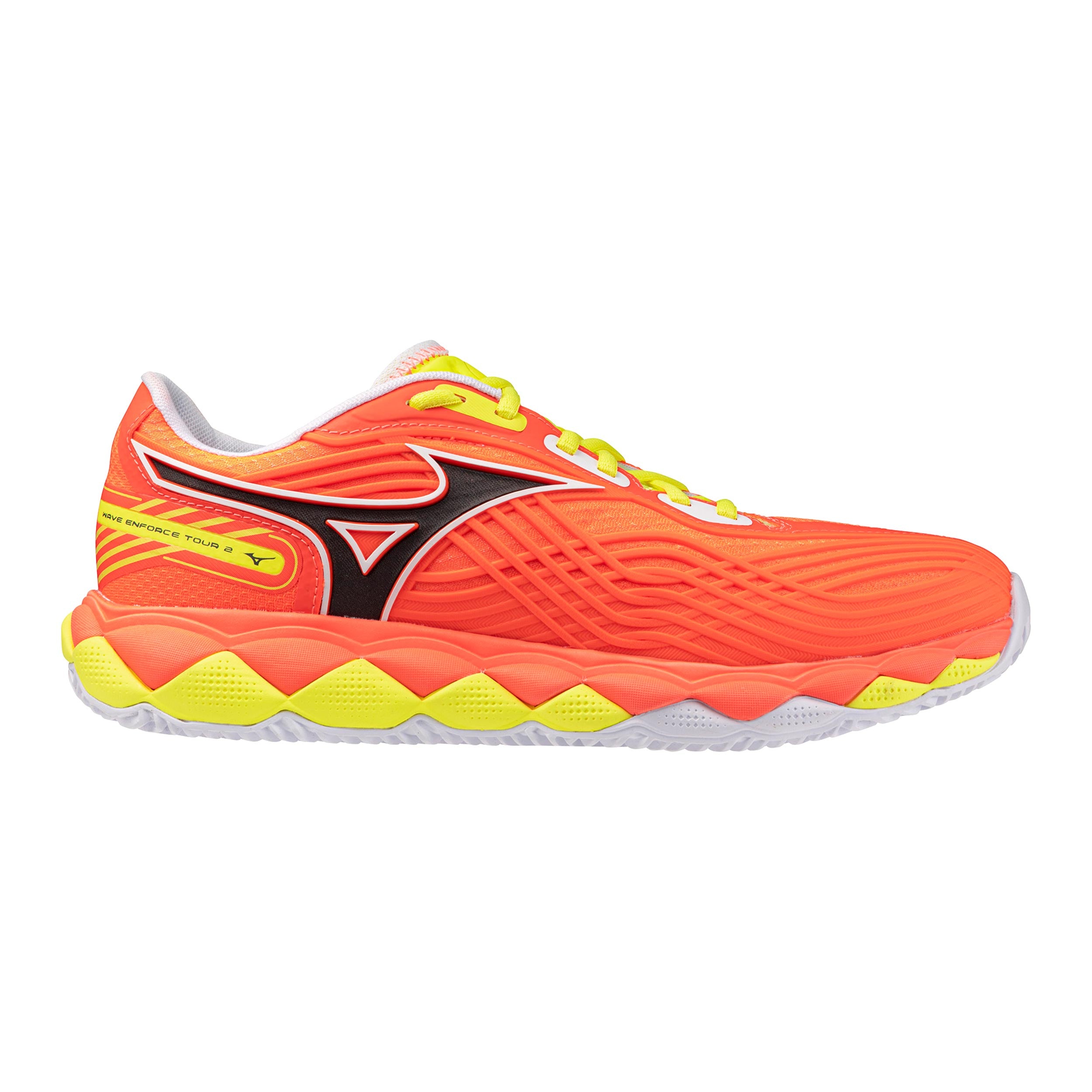 Mizuno Wave Enforce Tour 2 Padelschuh Herren - orange, schwarz