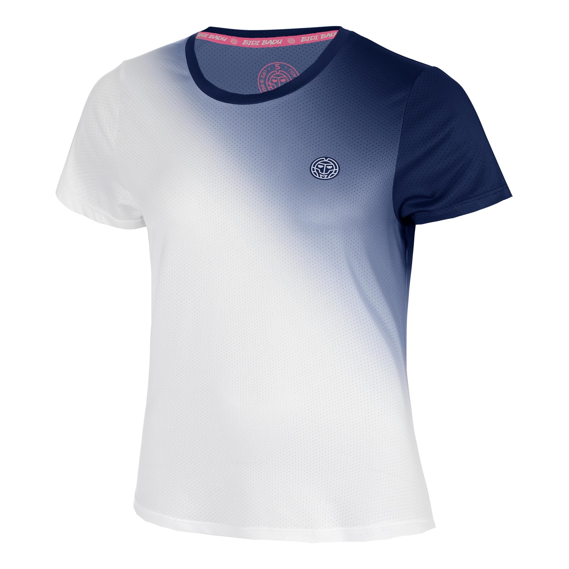 BIDI BADU Crew Fade 2.0 T-Shirt Damen-dunkelblau, weiß