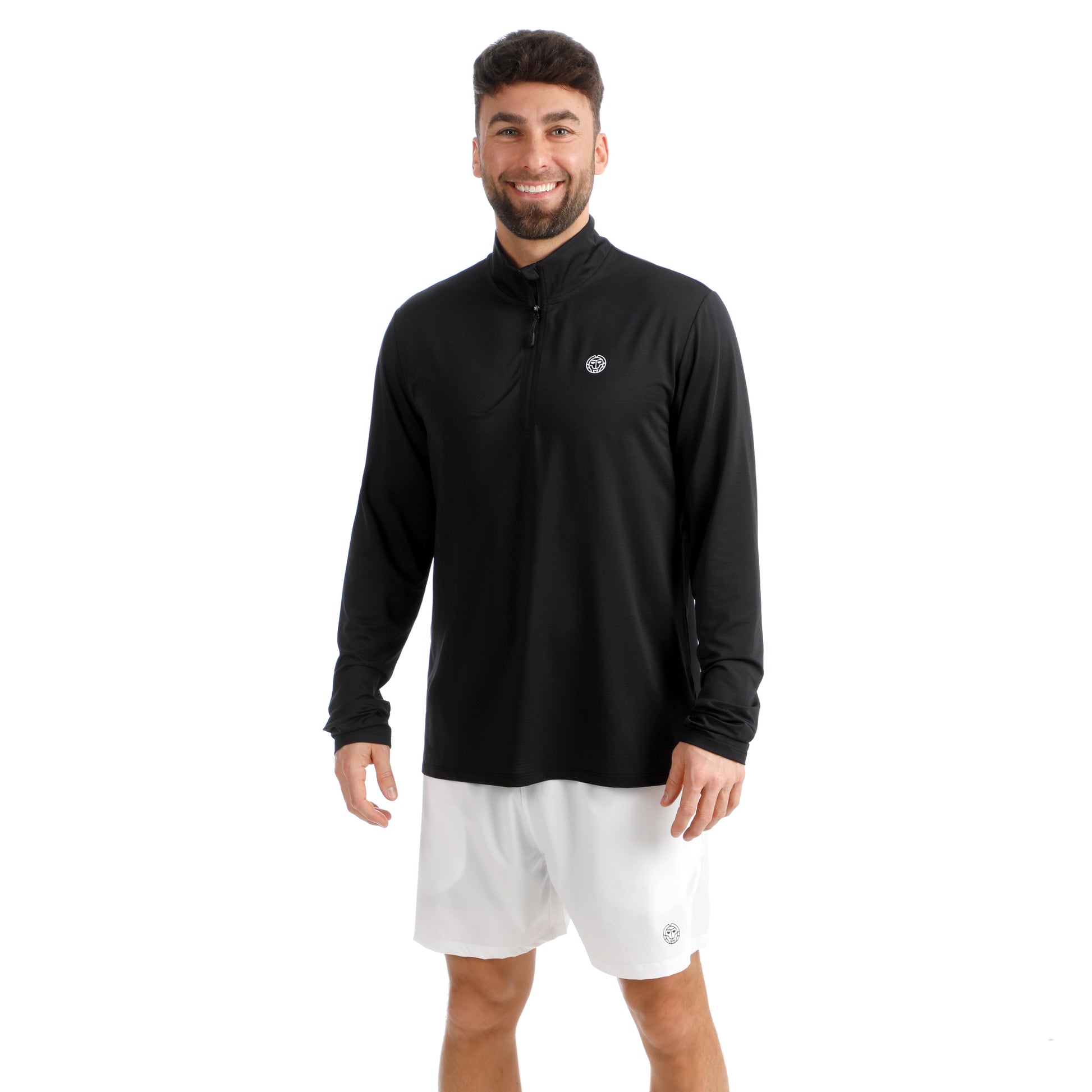 BIDI BADU Crew 2.0 Longsleeve Herren-schwarz