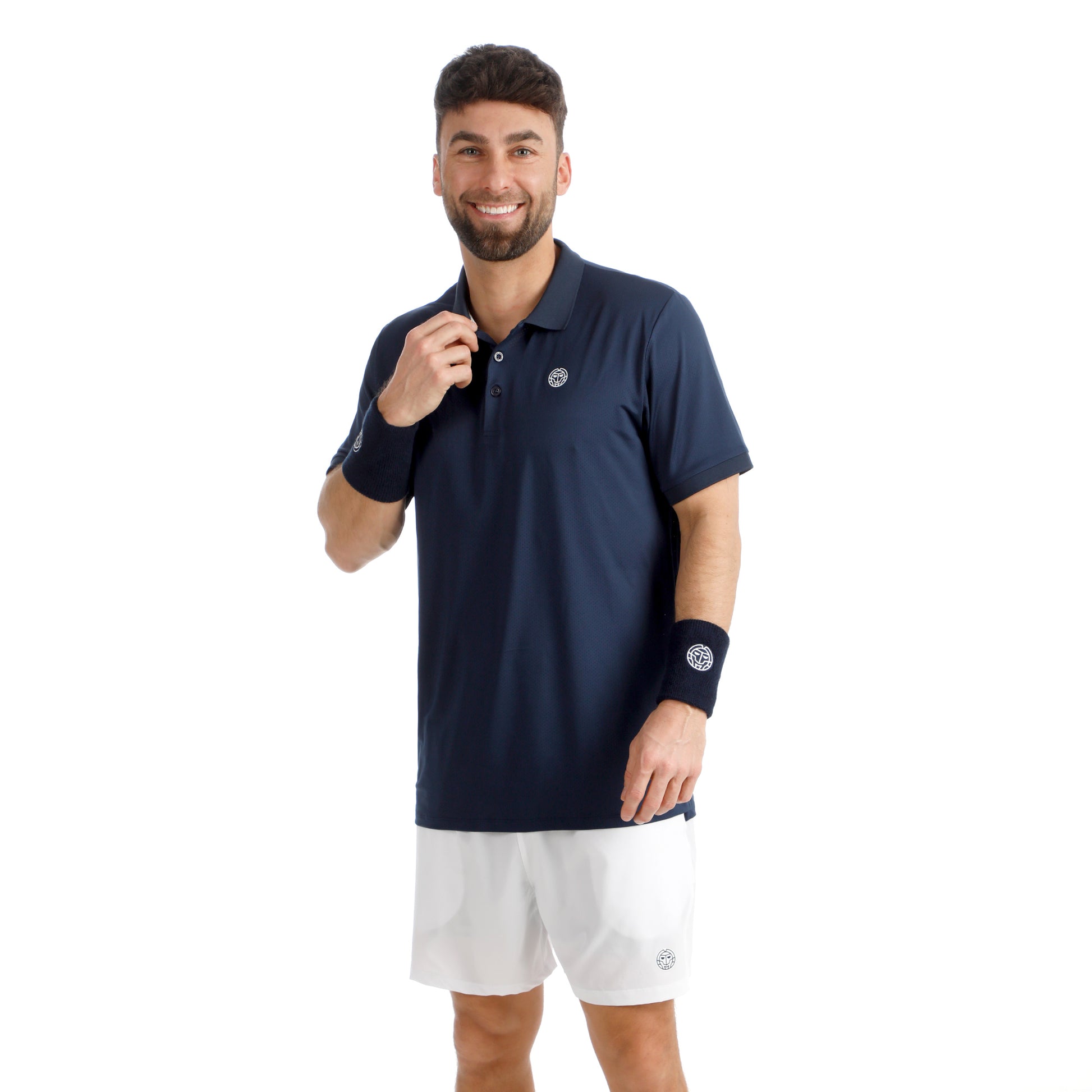 BIDI BADU Crew 2.0 Polo Herren-dunkelblau