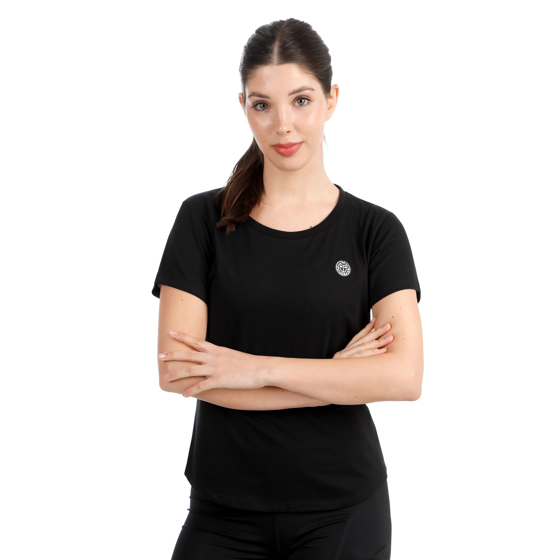 BIDI BADU Crew 2.0 Chill T-Shirt Damen-schwarz