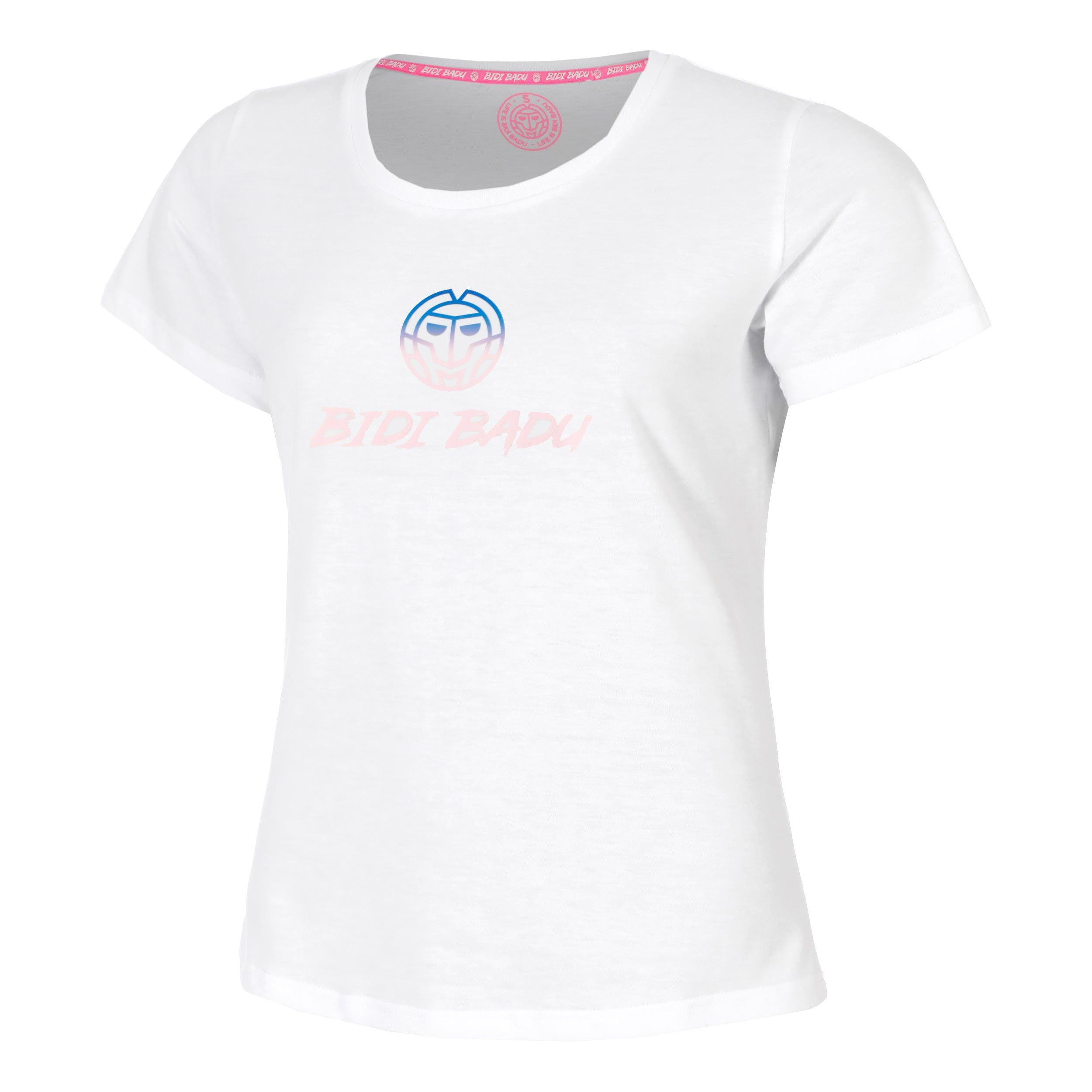 BIDI BADU Out of Control Logo T-Shirt Damen-blau