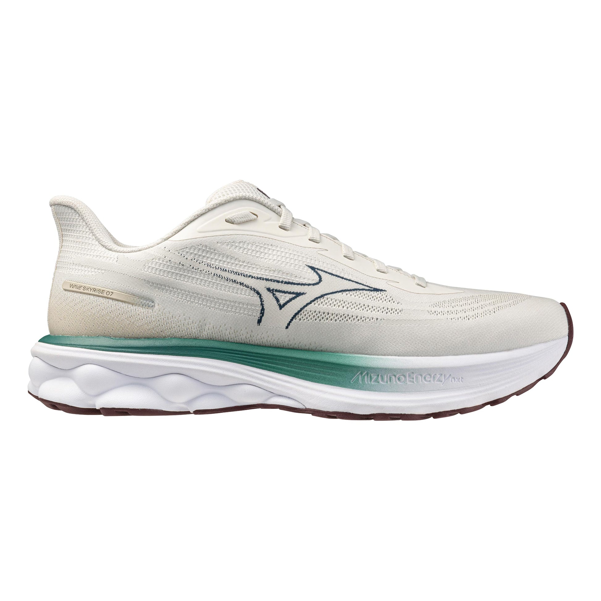 Mizuno Wave Skyrise 7  Neutralschuh Herren - weiß, grün