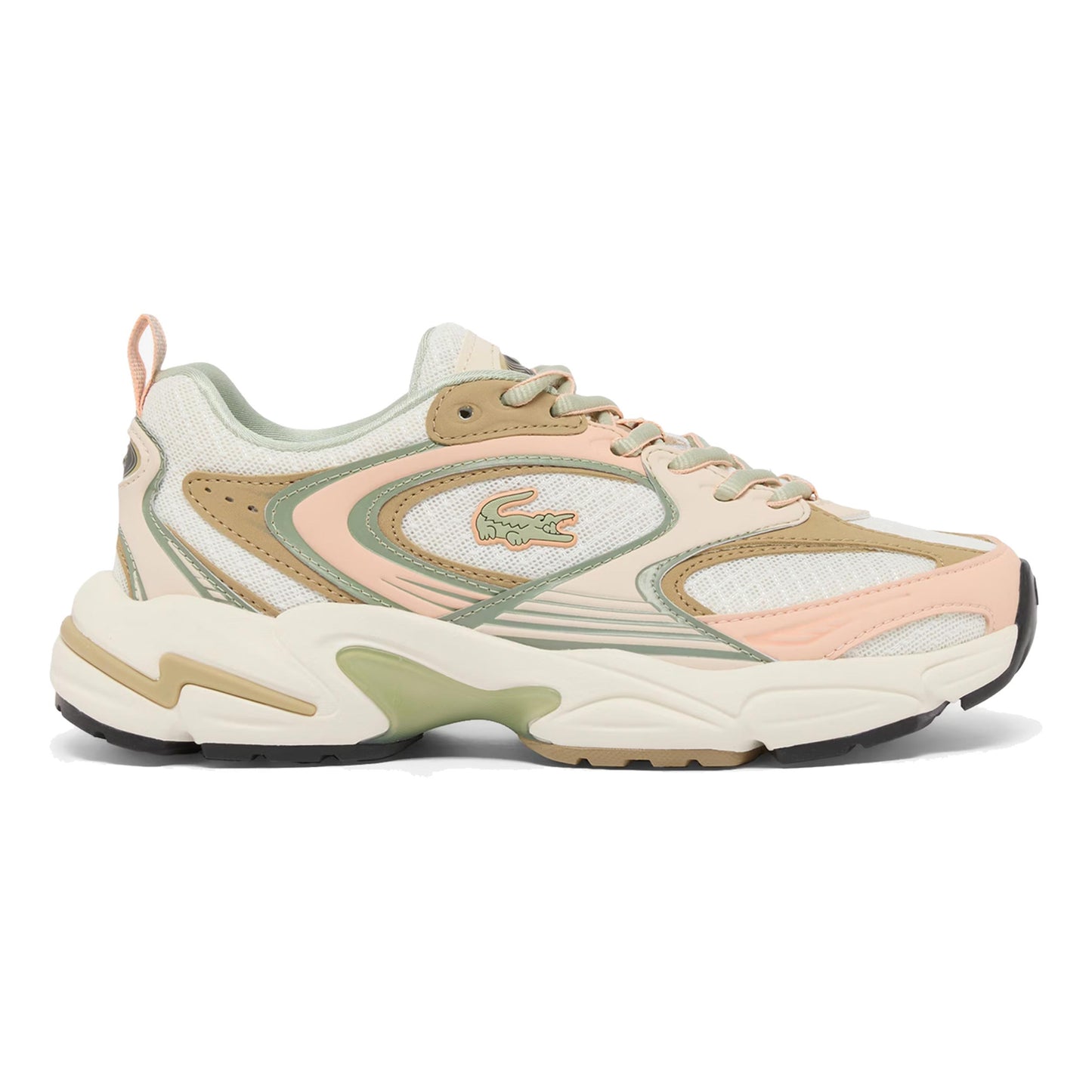 Lacoste Storm 96 2K Sneaker Damen-weiß, pink