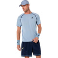 Match   T-Shirt Herren-blaugrau