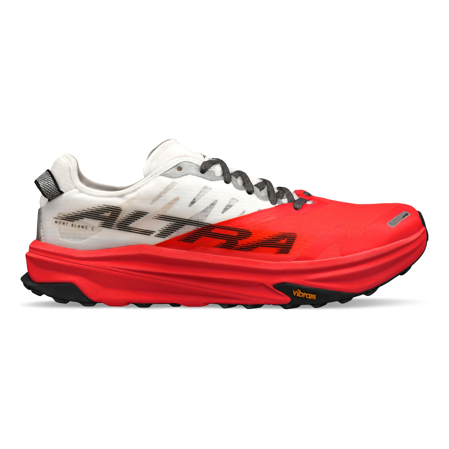 Altra Mont Blanc Carbon Trailschuh Herren - weiß, koralle