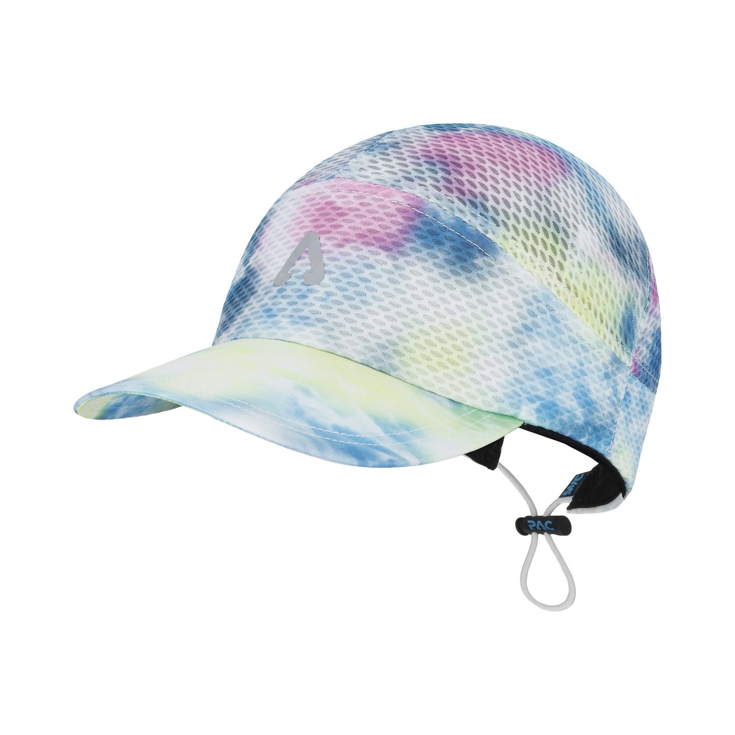 P.A.C. Mesh Run Cap Unisex-mehrfarbig, weiß