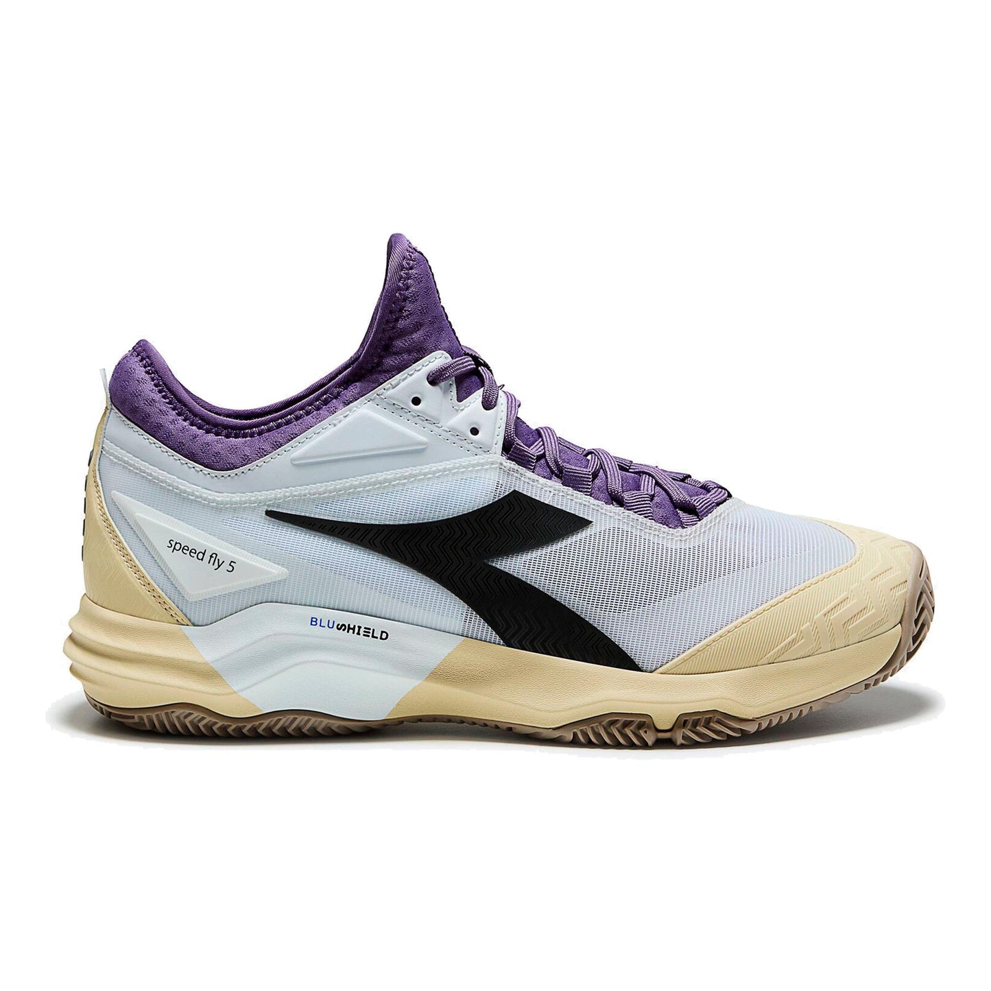Diadora Speed Blushield Fly 5 Sandplatzschuh Herren - senf, schwarz