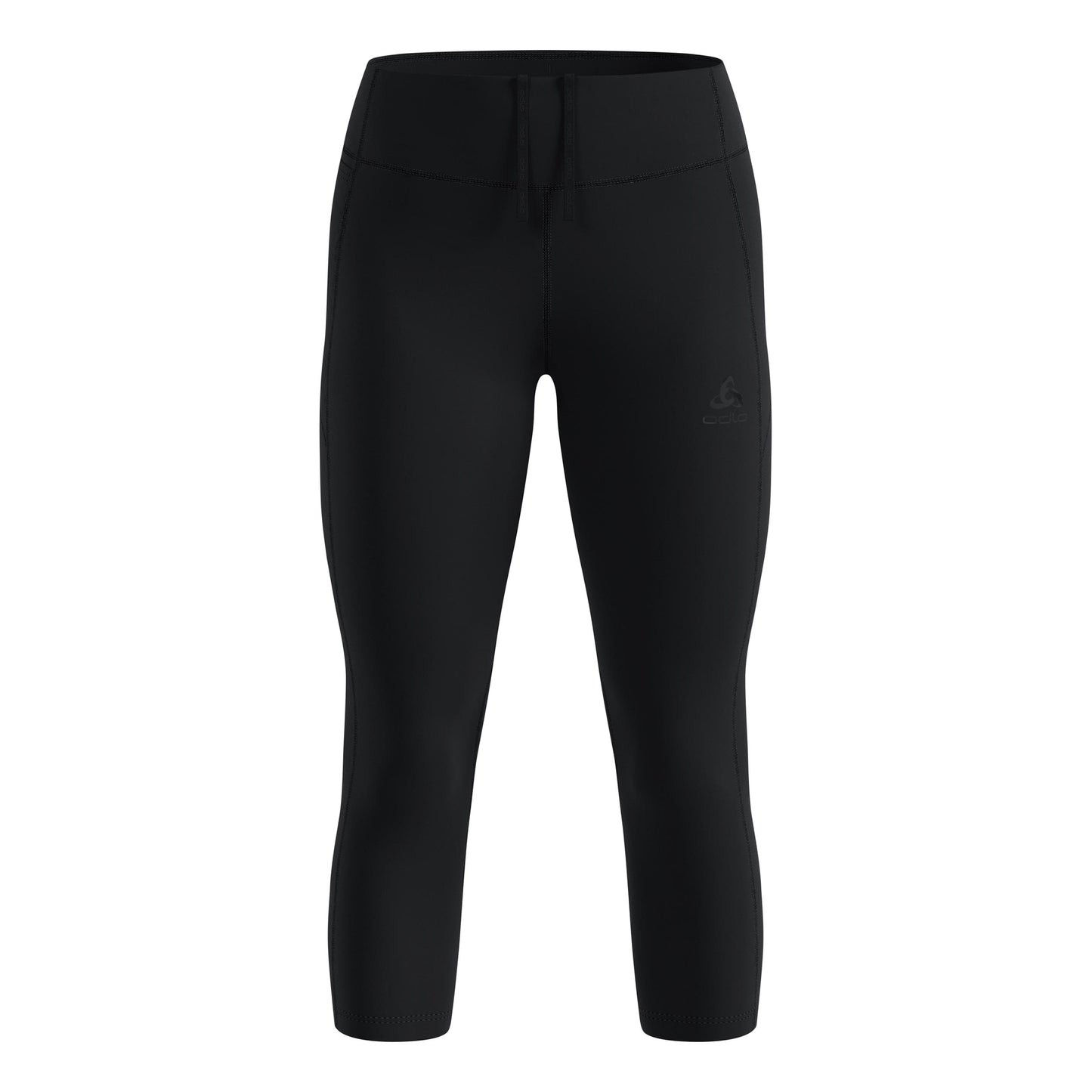 Odlo Essential 3/4  Lauftight Damen-schwarz