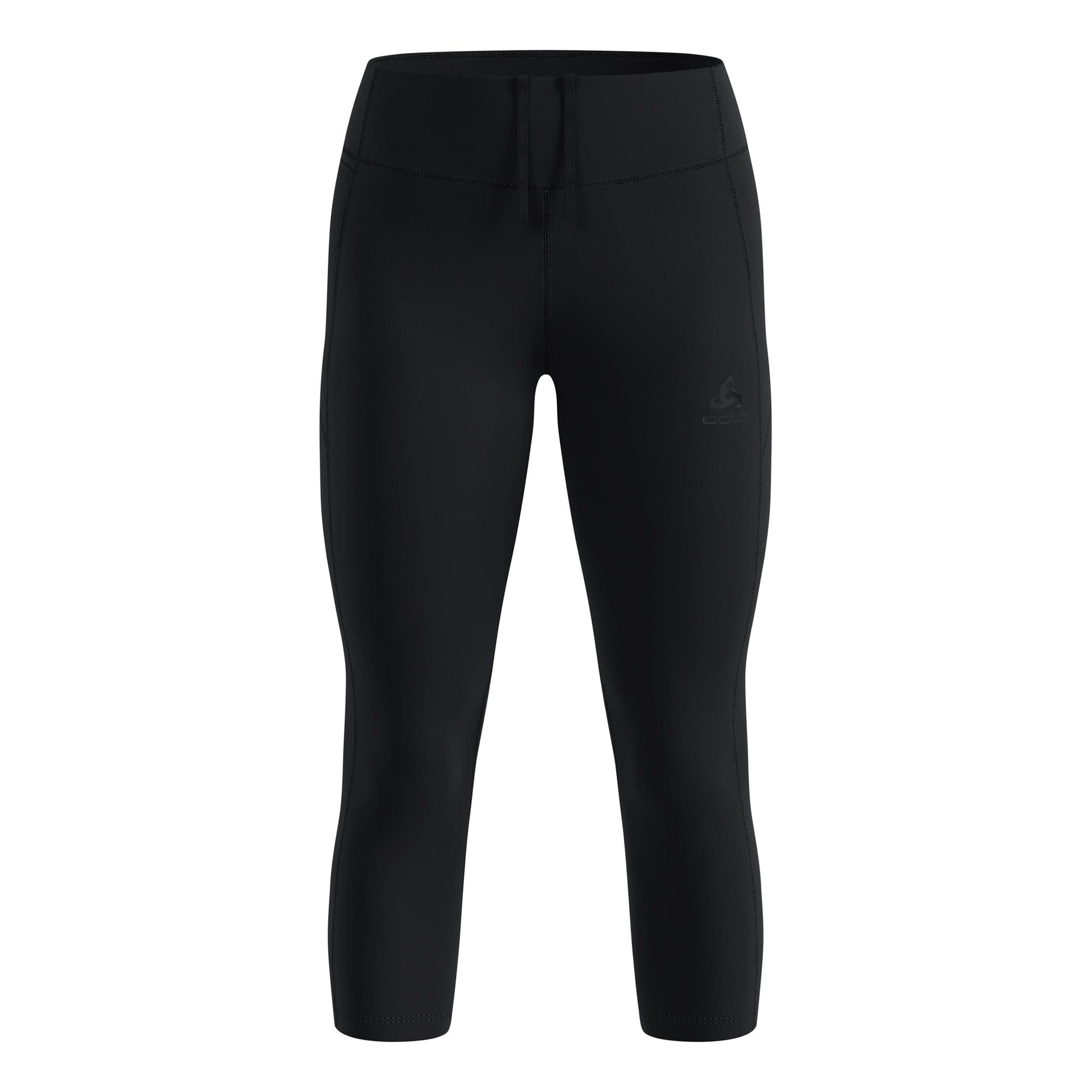 Odlo Essential 3/4  Lauftight Damen-schwarz