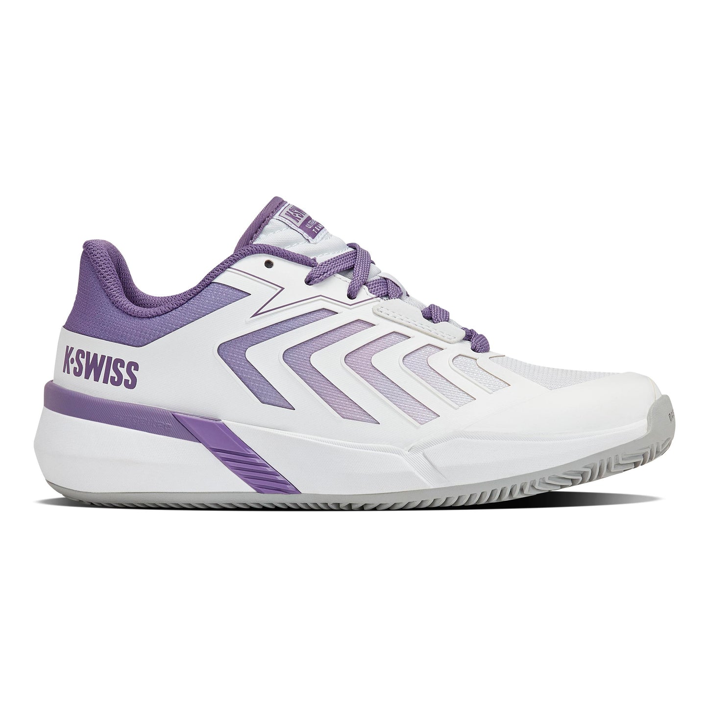 K-Swiss ULTRASHOT TEAM 2 Clay Sandplatzschuh Damen-weiß, lavendel