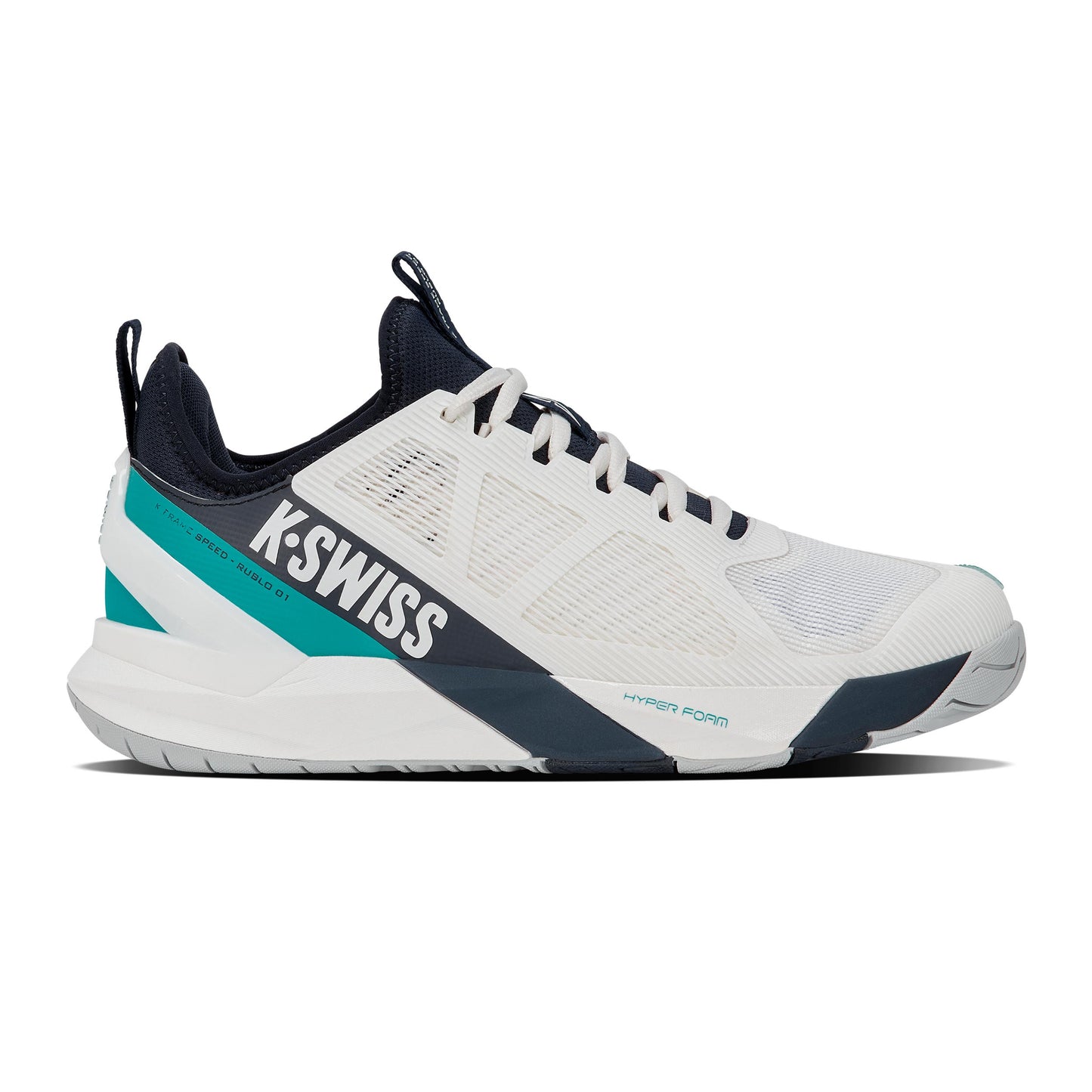 K-Swiss K-Frame Speed Rublo Allcourtschuh Herren - weiß, schwarz