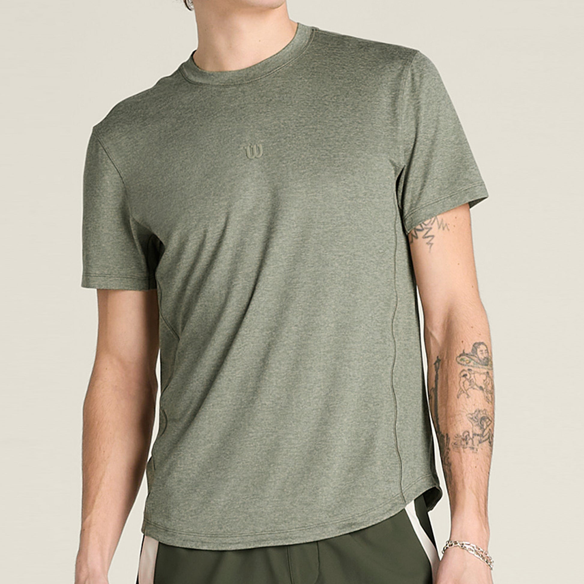 Wilson Everyday Performance T-Shirt Herren-oliv