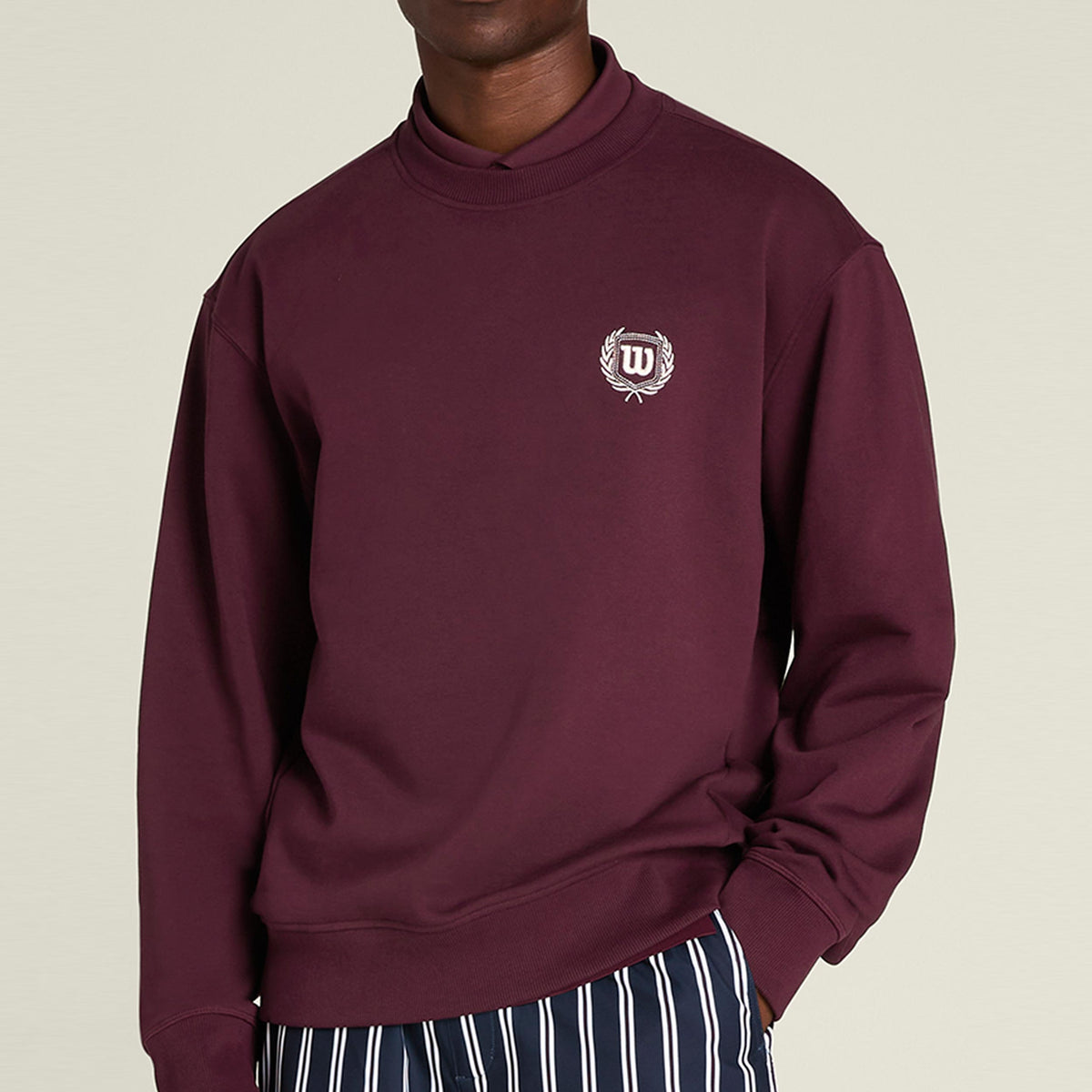 Wilson Playstate French Terry Sweatshirt Herren - violett